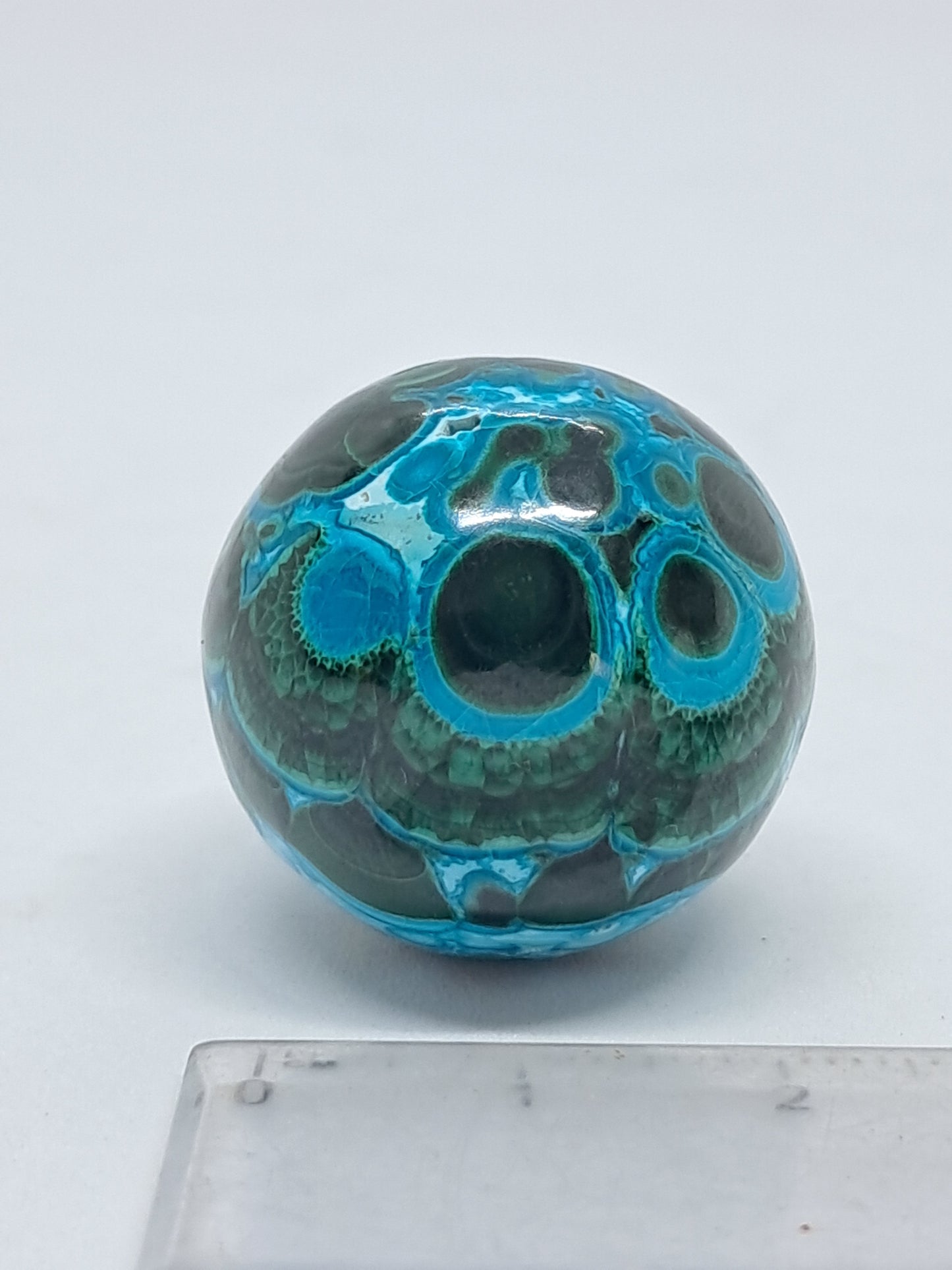 Chrysocolla Malachite Sphere | Polished Natural Stone | Good Quality #CM19