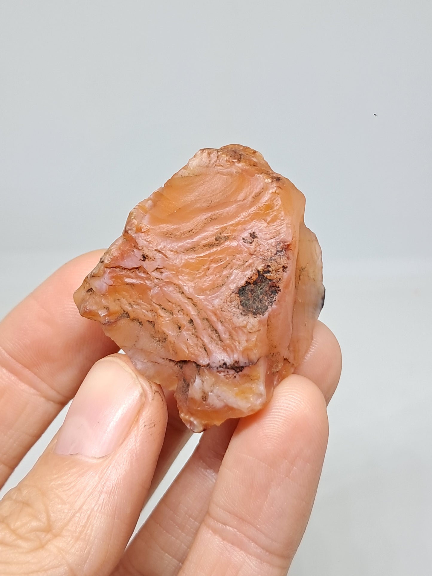 Rough Carnelian (India) Raw Stone | Natural Crystal | Mineral Specimen #CRN32