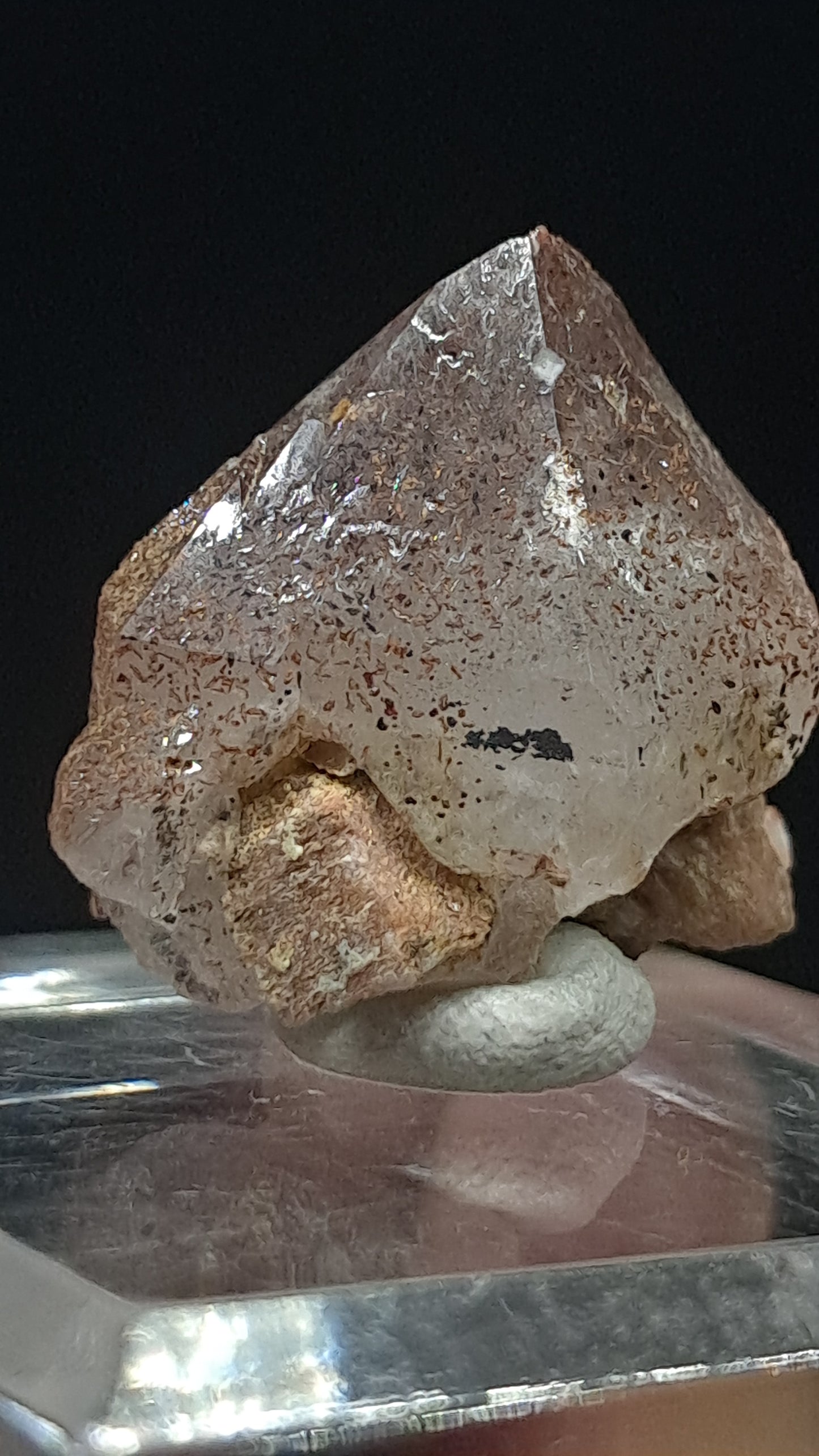 Smokey Elestial Quartz (Karur) Interesting Inclusions | Mineral Specimen #EQ31