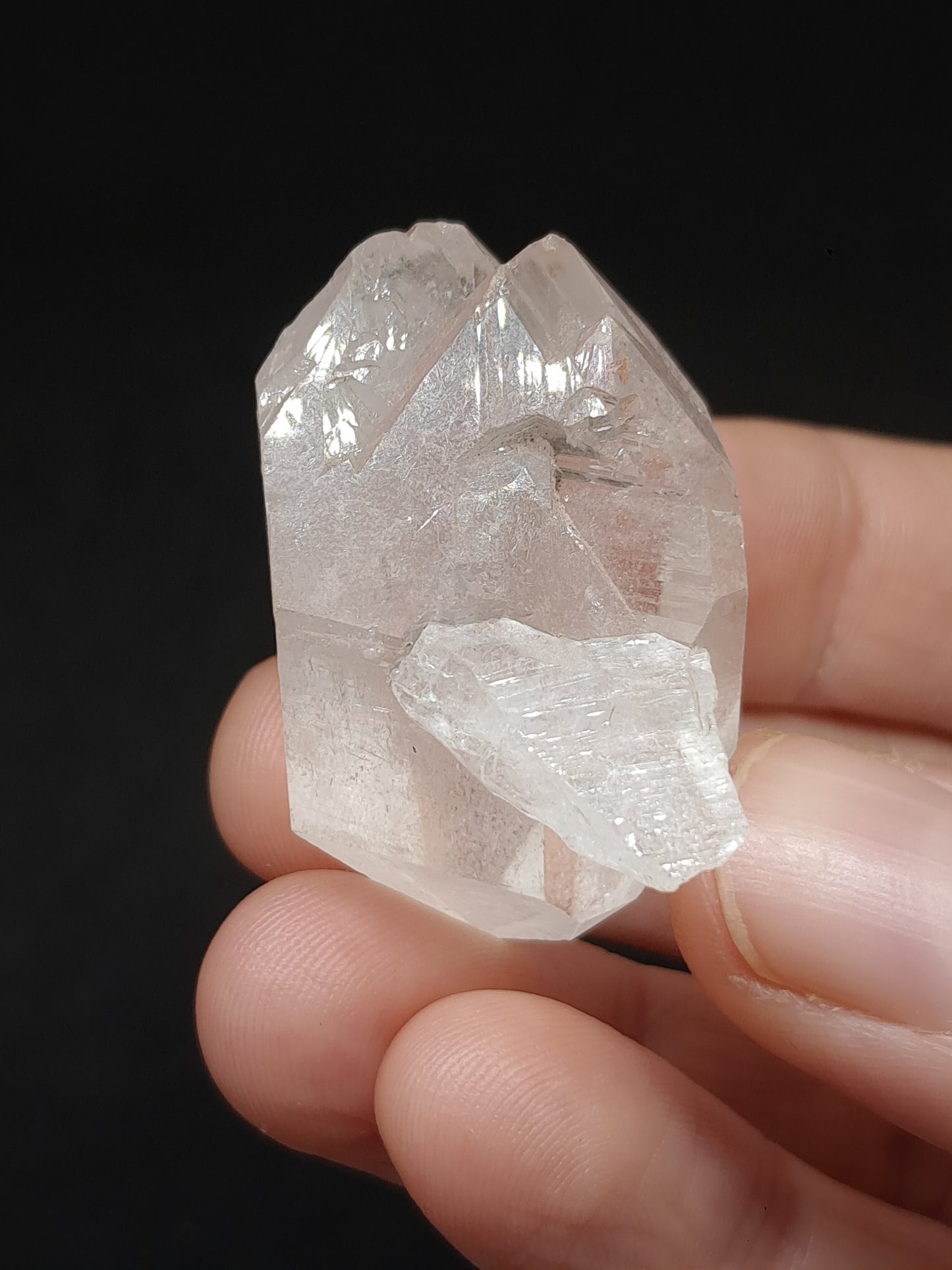 Himalayan Clear Quartz *Self-Healed* Formation | Natural Crystal | Mineral Specimen #CH85