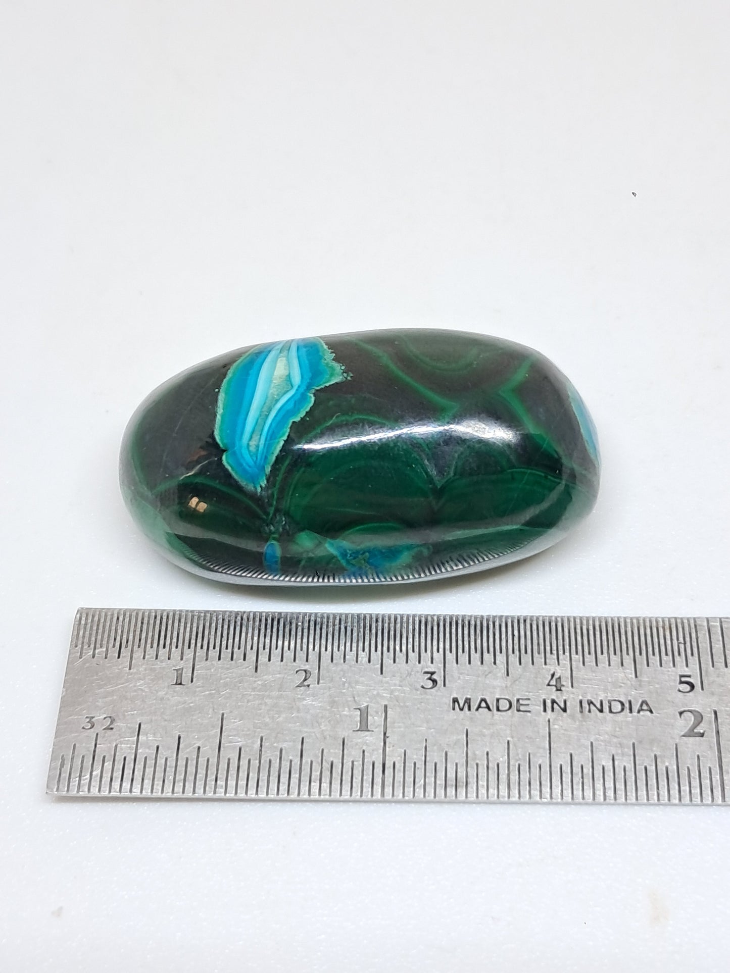Chrysocolla w/ Malachite Tumble | Polished Free Form | Good Quality | Natural Stone