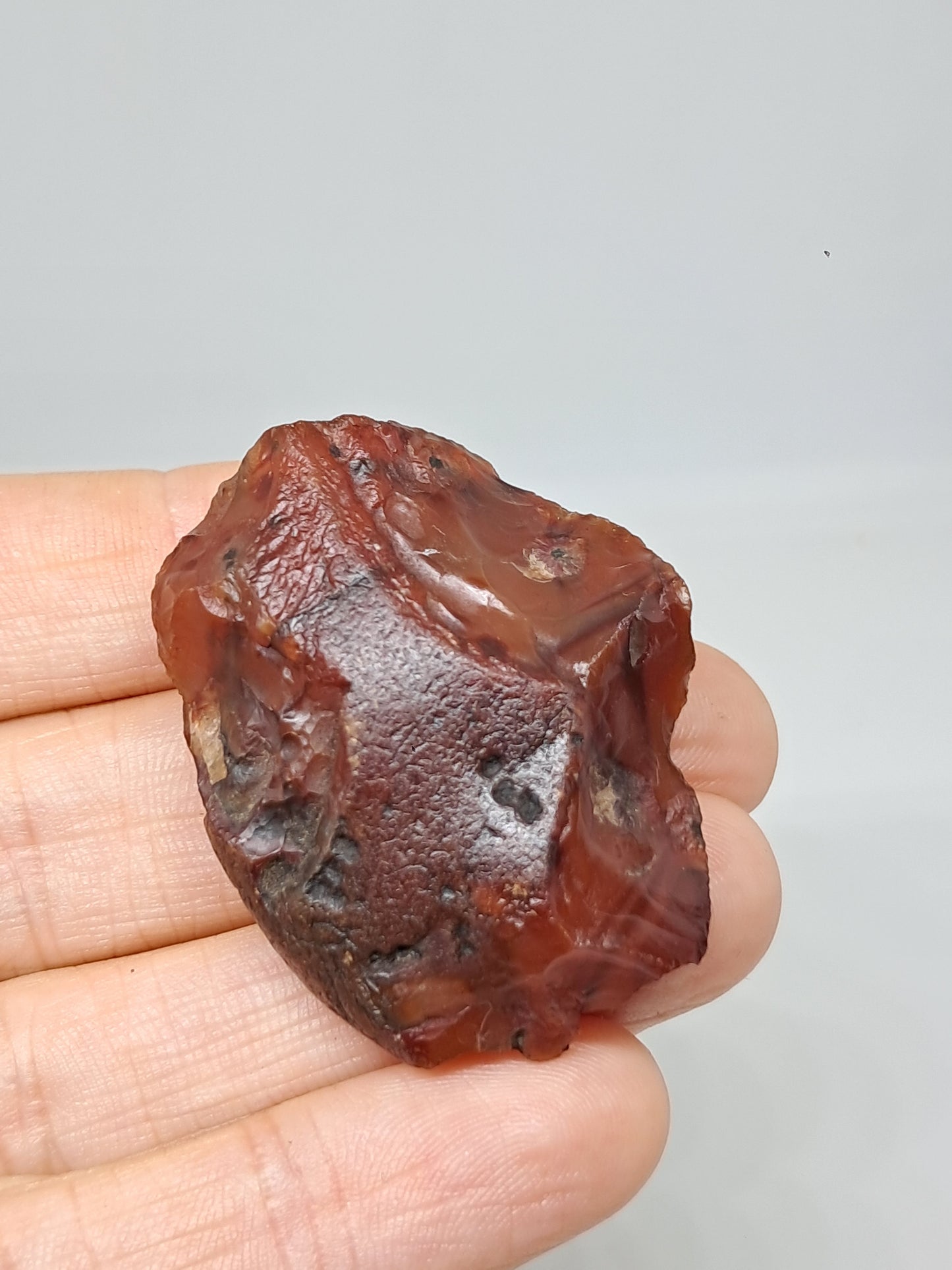 Rough Carnelian (India) Raw Stone | Natural Crystal | Mineral Specimen #CRN23