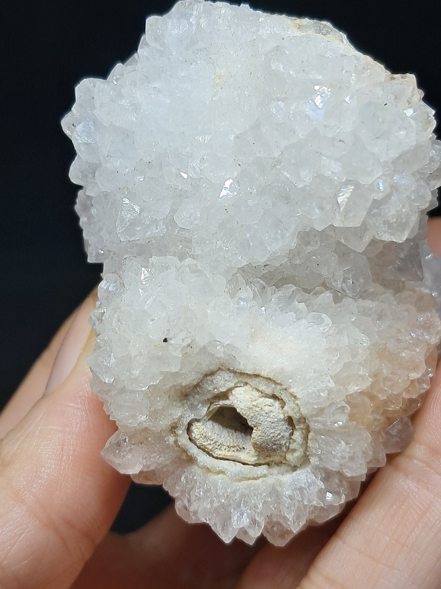 Iris Quartz (Aurangabad)| Anandalite | Stalactite | Natural Crystal #AQ38
