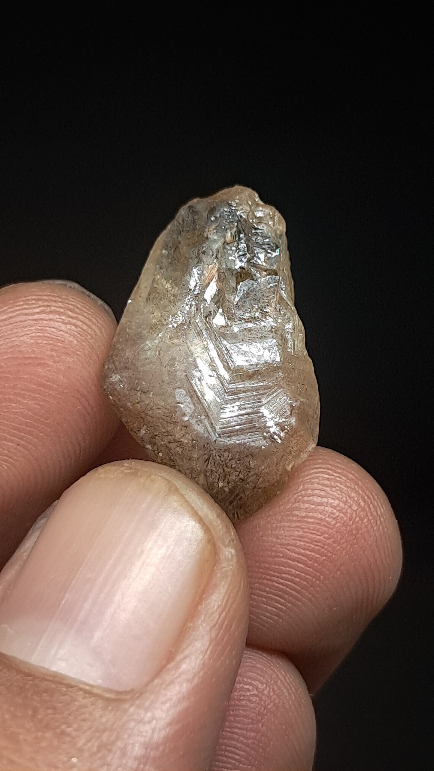Smokey Elestial Quartz (Karur) Interesting Inclusions | Mineral Specimen #EQ32