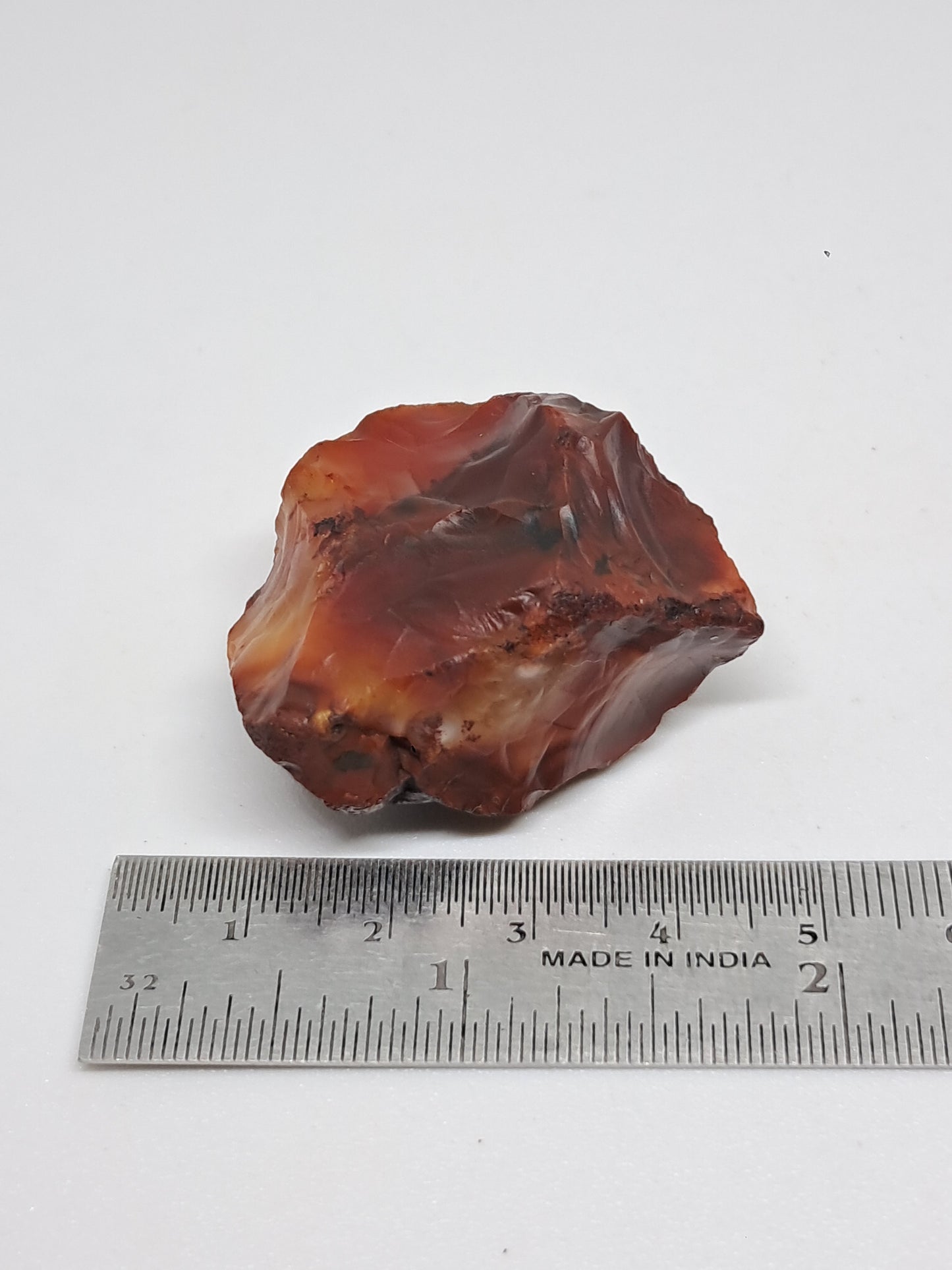Rough Carnelian (India) Raw Stone | Natural Crystal | Mineral Specimen #CRN34