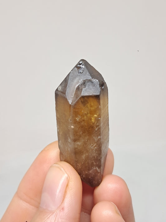 Natural Citrine (DRC) Double Terminated Crystal Point | Mineral Specimen #CTN25