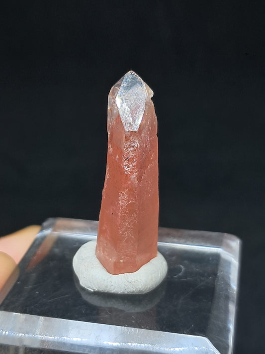 Hematite Phantom Quartz (Telangana) | Natural Crystal | Mineral Specimen #HPQ59