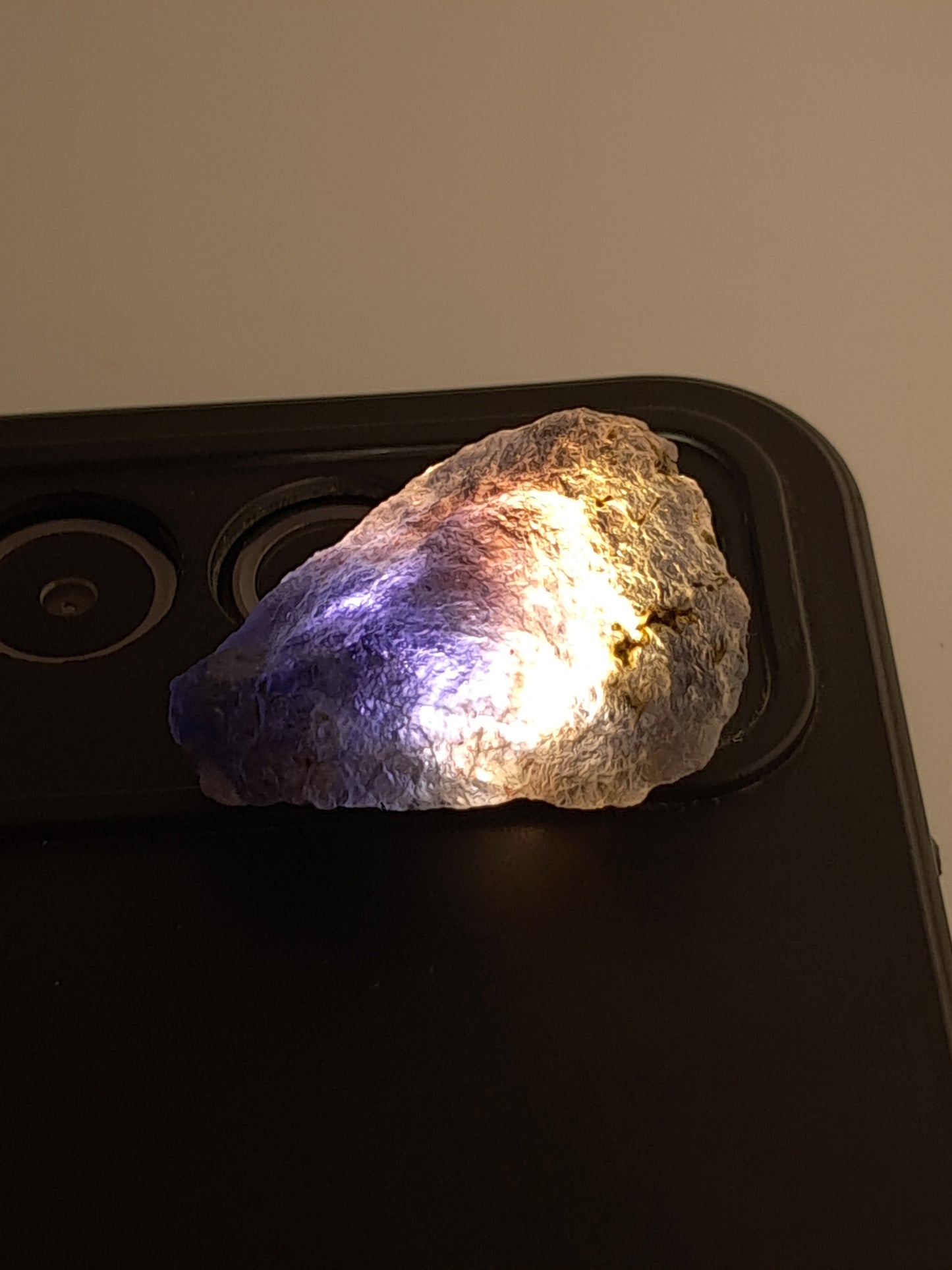 Rough Iolite Crystal w/ Hematite Inclusions (Karur) *Gem Quality* Cordierite | Excelent Pleochroism | Mineral Specimen #IO5
