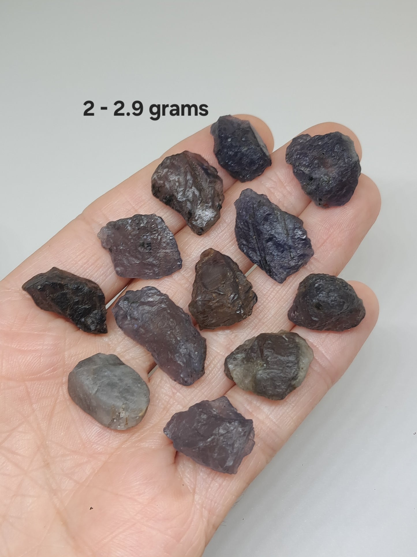 Rough Iolite (Karur)*Different Sizes* Gem Quality Cordierite | Excelent Pleochroism | Natural Stone | Mineral Specimen #IO9