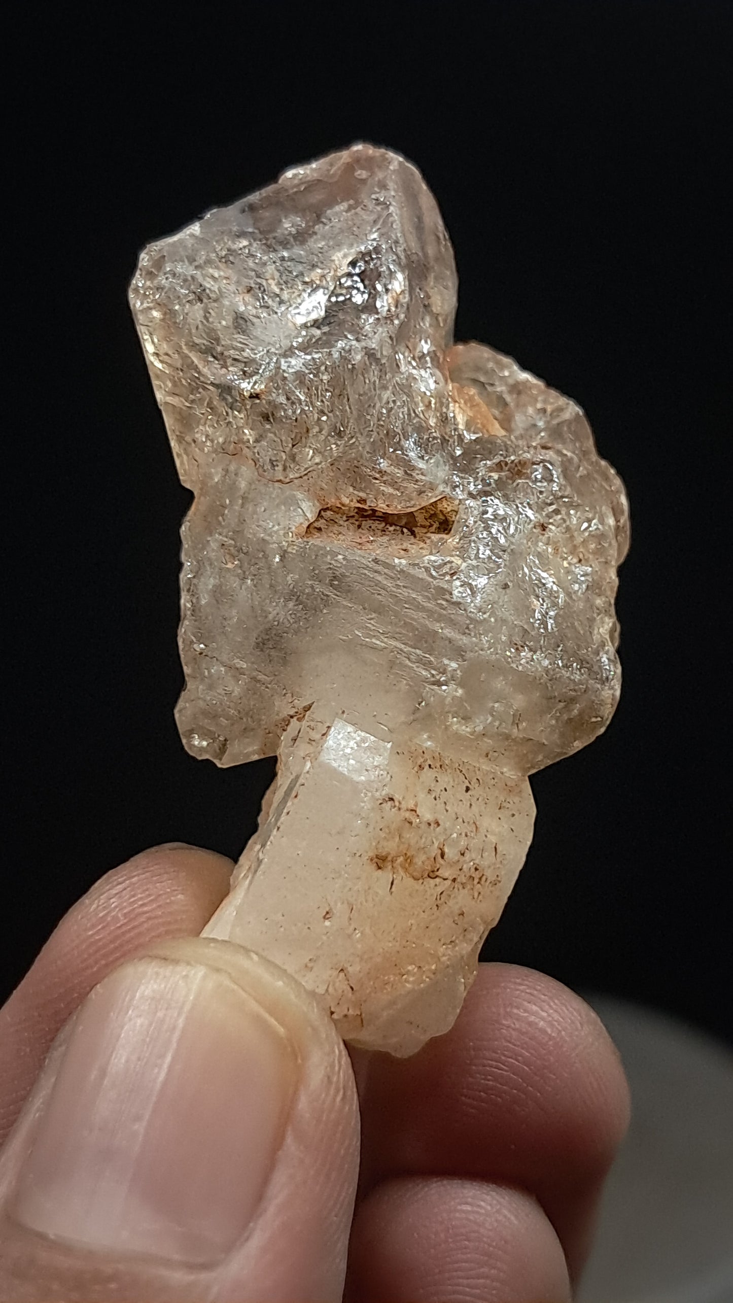 Elestial Quartz Scepter (Karur) Raw Natural Crystal Stone | Mineral Specimen #EQ19