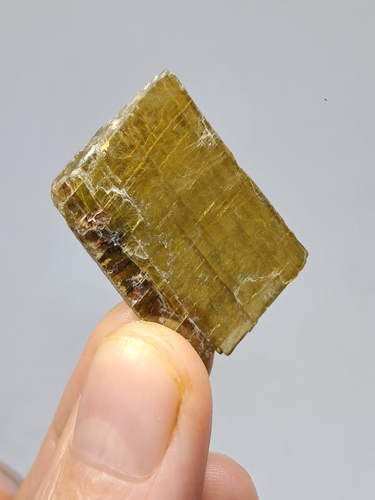Honey Calcite (India) Rough Crystal | Natural Stone | Mineral Specimen #CA14