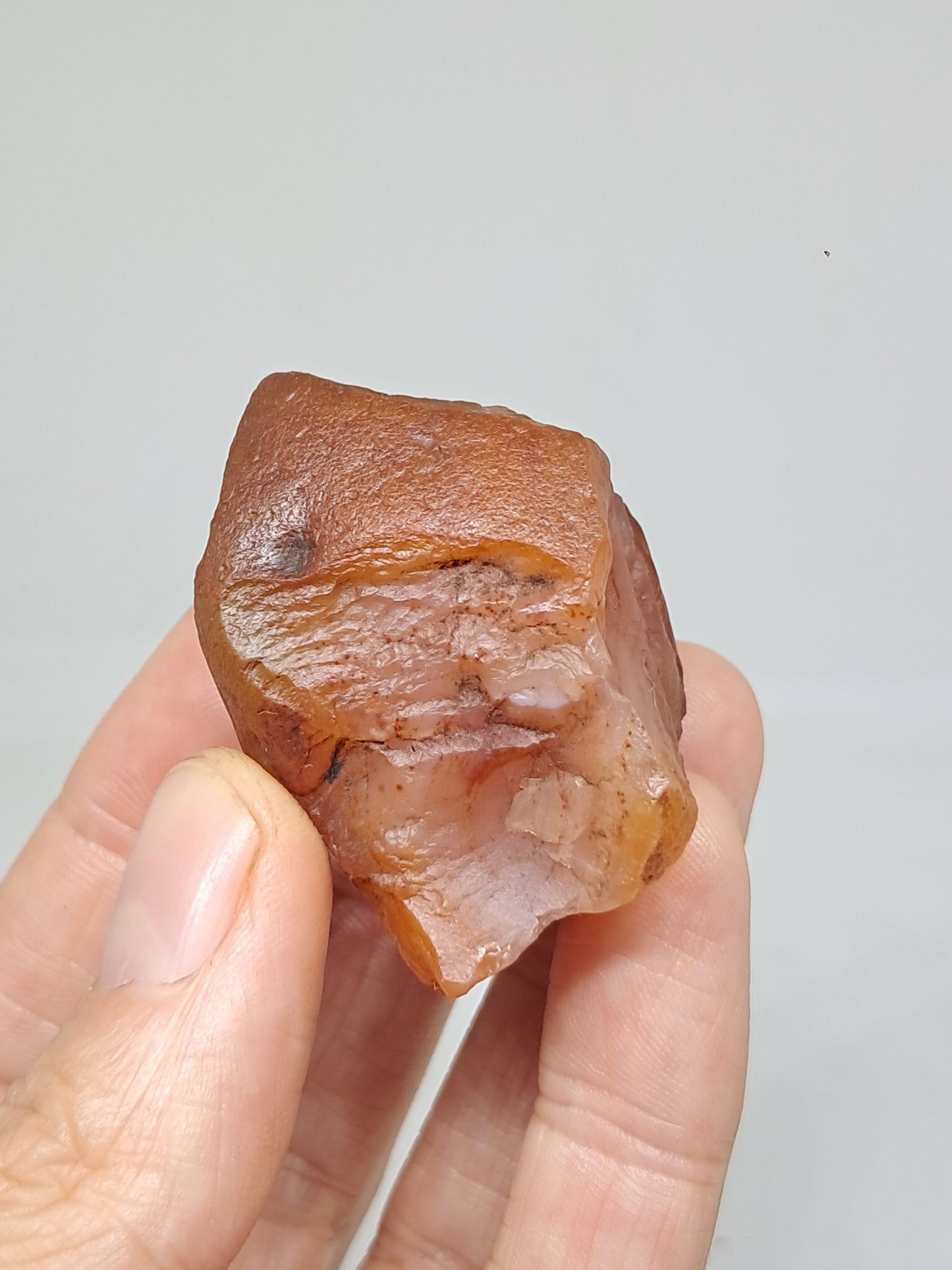 Rough Carnelian (India) Raw Stone | Natural Crystal | Mineral Specimen #CRN16