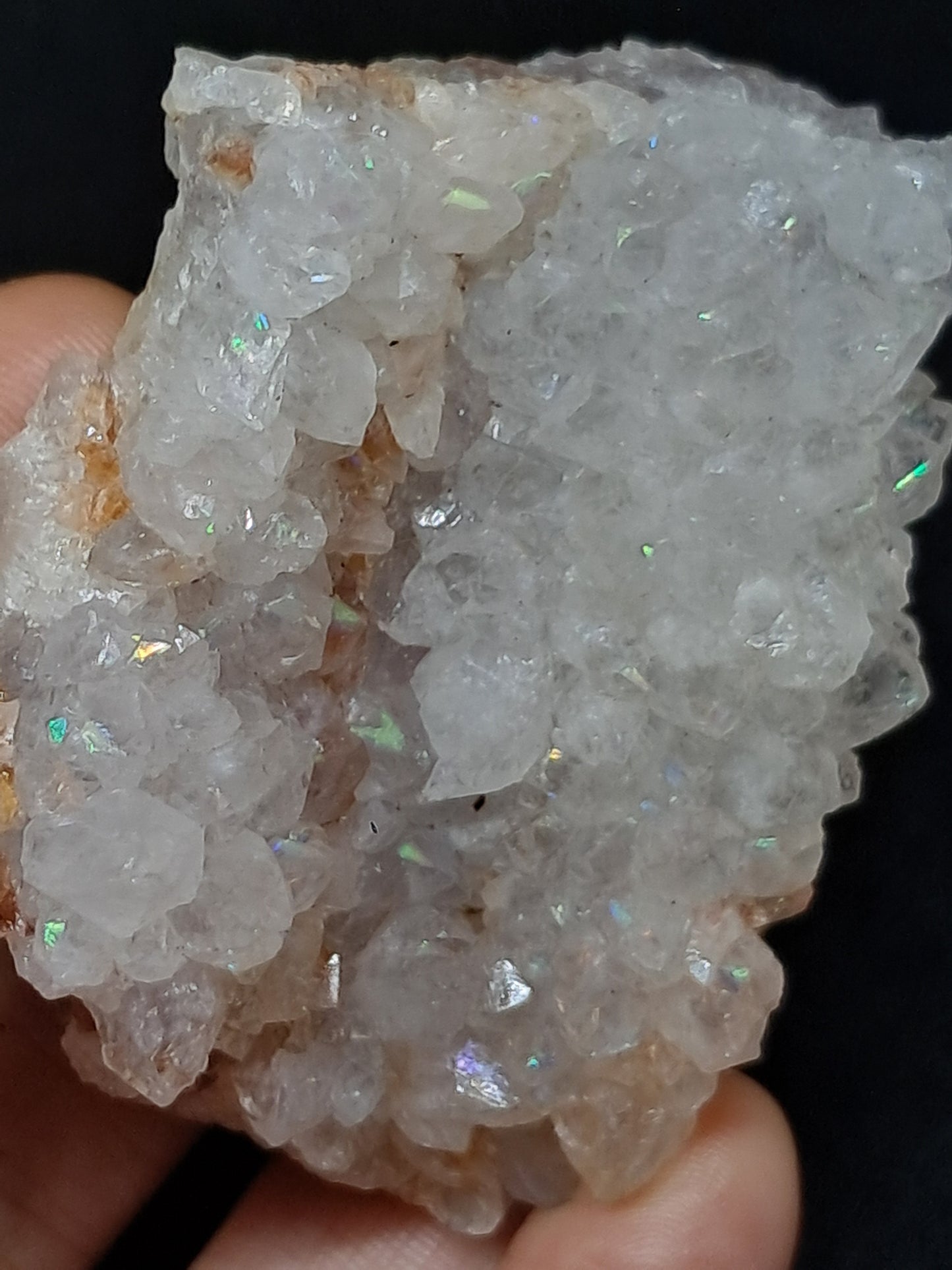 Iris Quartz (Aurangabad)| Anandalite | High Iridiscence | Natural Crystal #AQ40