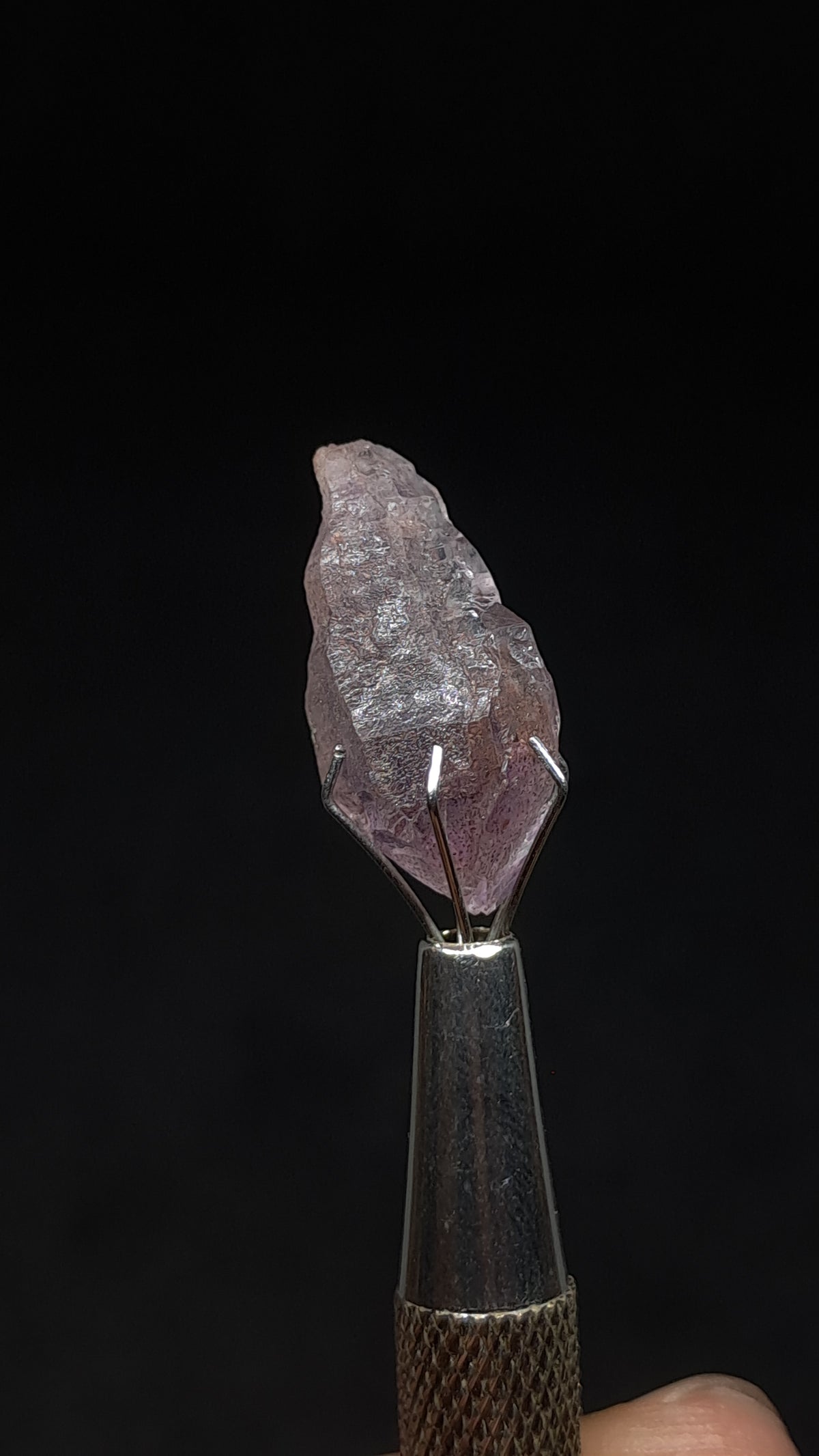 Quartz Amethyst Scepter | Hematite Goethite Phantom | Biterminated  #KA209