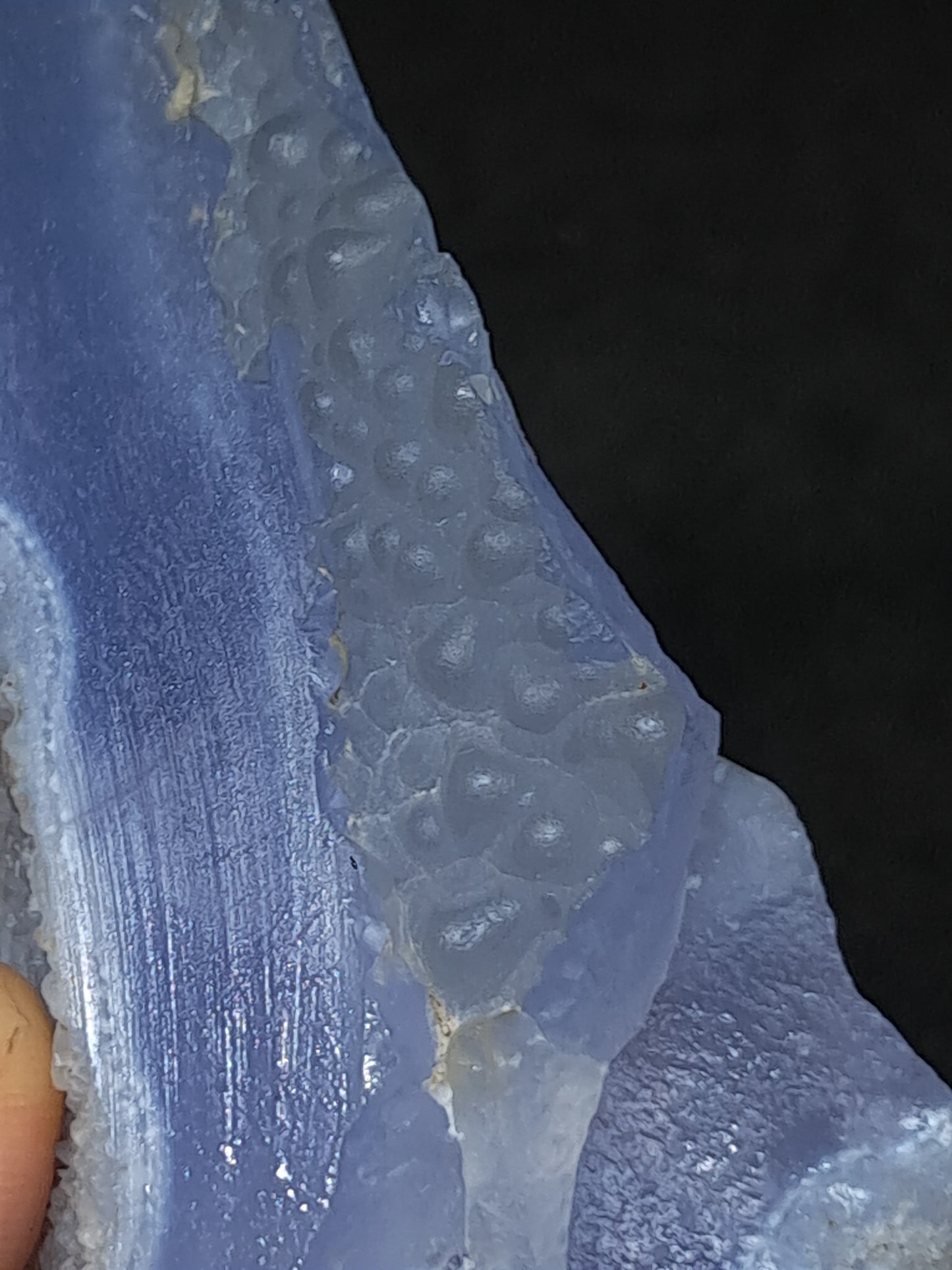 Blue Chalcedony Botryoidal Rough Natural Stone #BC2