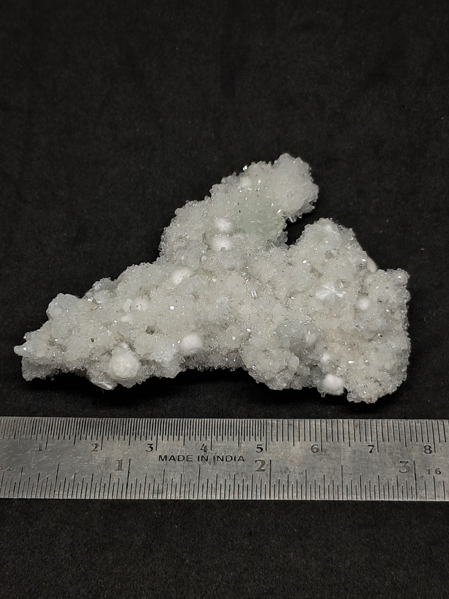 Okenite w/ Apophyllite Cluster (Mumbai) Mineral Specimen | Collector Grade | Natural Crystal #OK26
