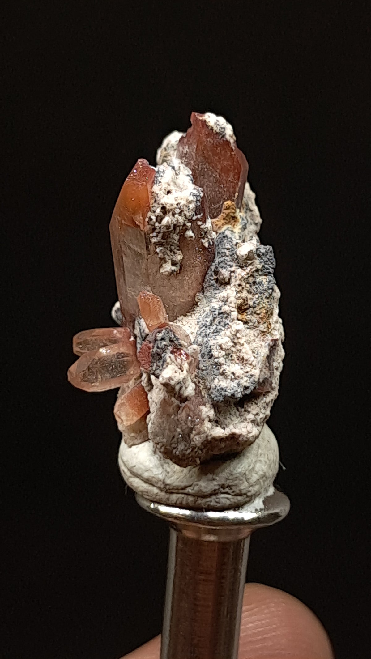 Natural Topaz Crystal Cluster (Mexico) Champagne Colour | Rare Gemstone | Mineral Specimen #TPZ37