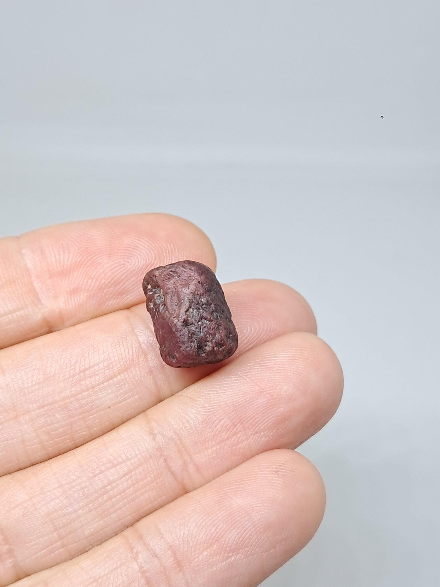 Rough Ruby Crystal (Tamil Nadu) Natural Stone | Mineral Specimen #RB16