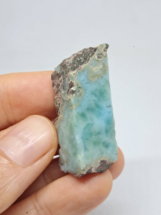 Larimar Raw (Dominican Republic) Rough Stone | Natural Rock #LM17