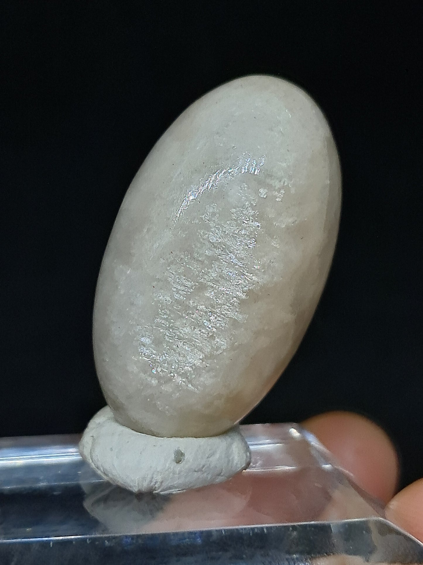 Moonstone Shivalingam | Blue Sheen | Good Quality Natural Stone