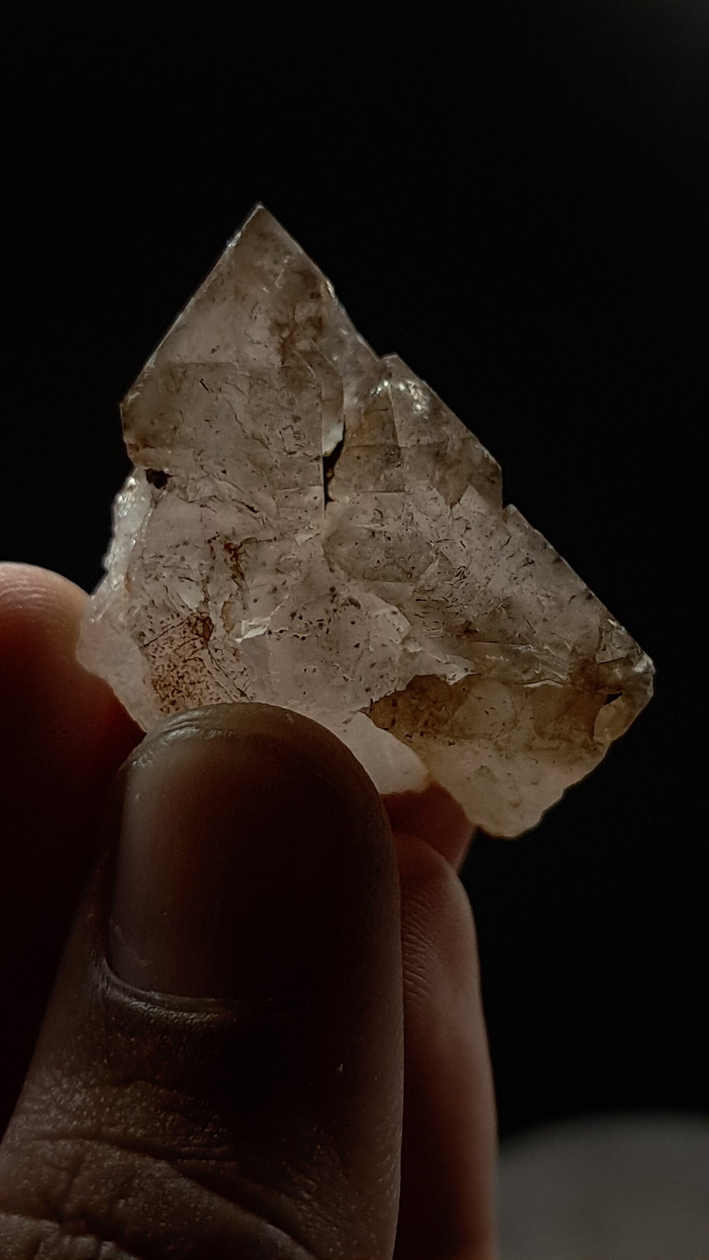 Elestial Smokey Quartz (Karur) Raw Natural Crystal Stone | Mineral Specimen #EQ21