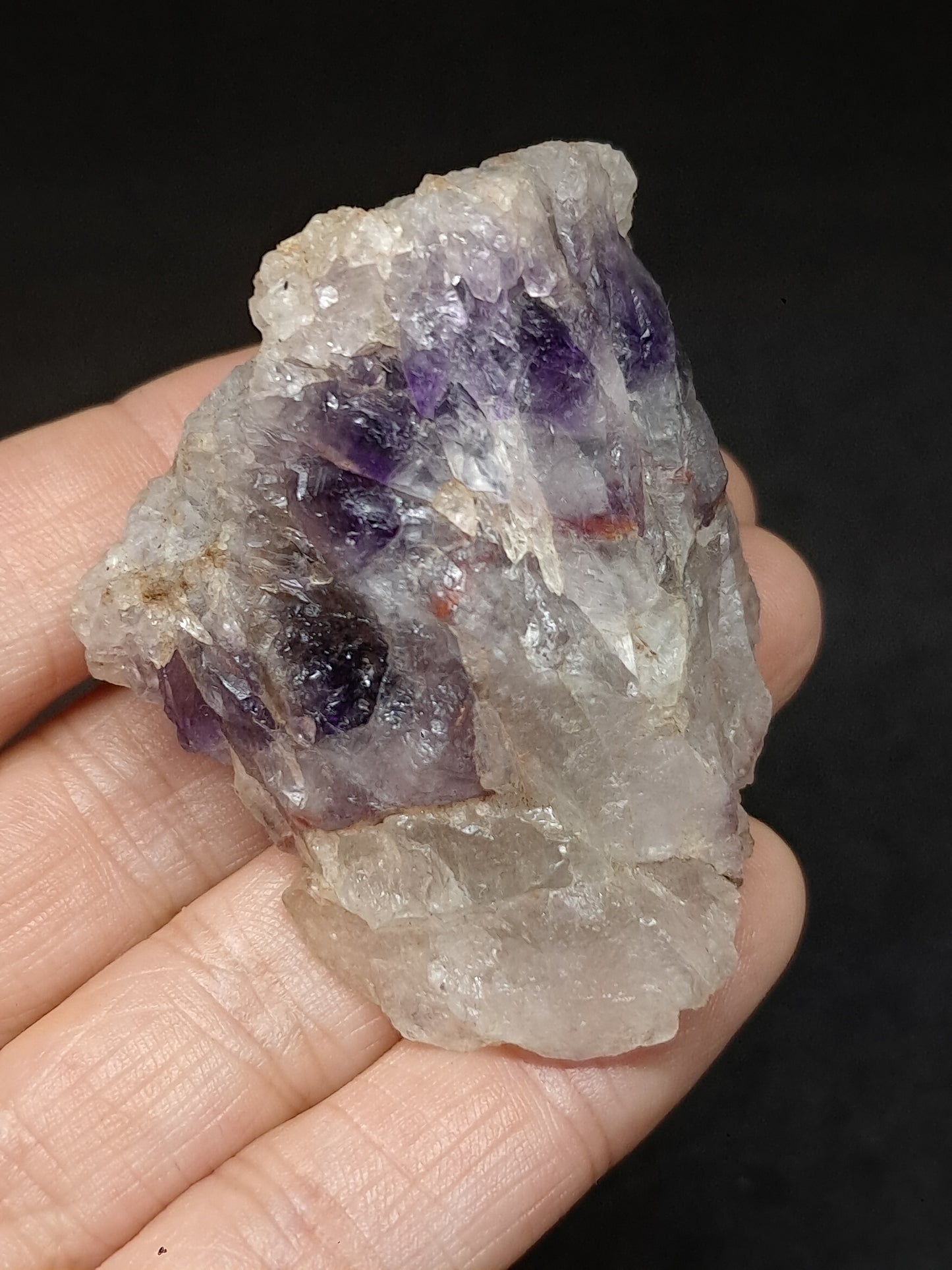 Chevron Amethyst | Natural Rough Stone #AM10