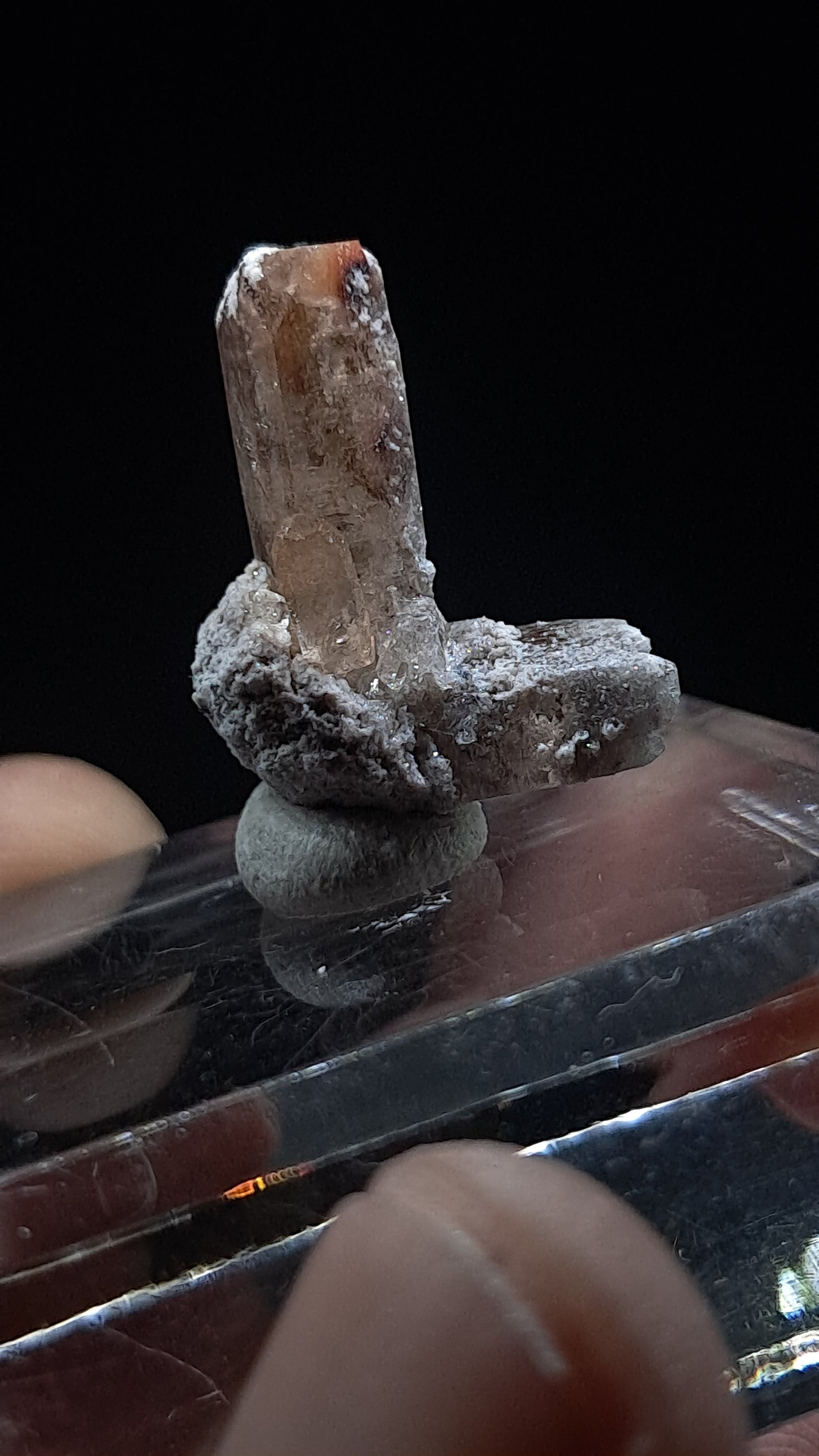 Natural Topaz Crystals (Mexico) Champagne Colour zoning | Rare Gemstone | Mineral Specimen #TPZ43
