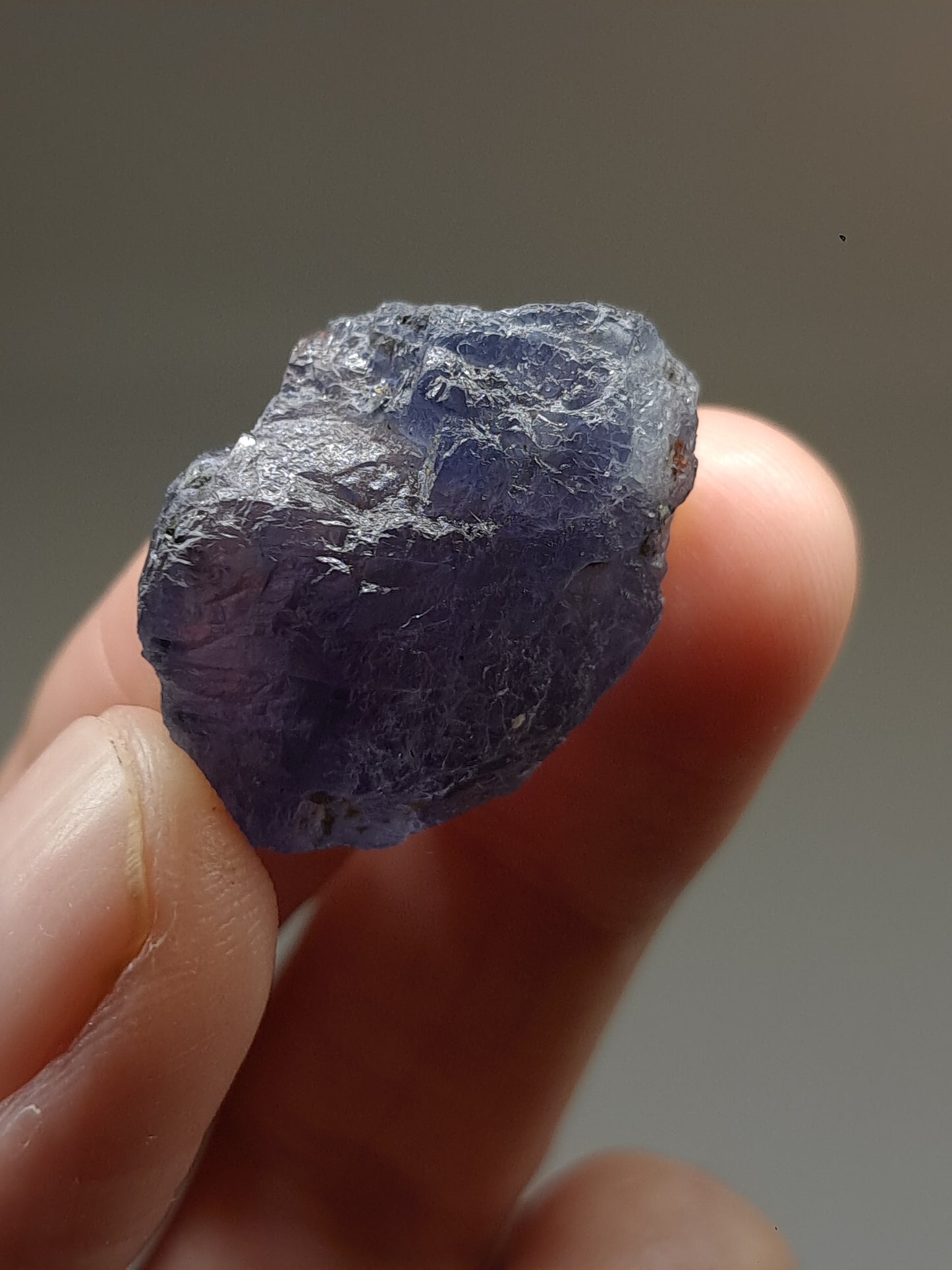Rough Iolite Crystal (Karur) *Gem Quality* Cordierite | Excelent Pleochroism | Mineral Specimen #IO6