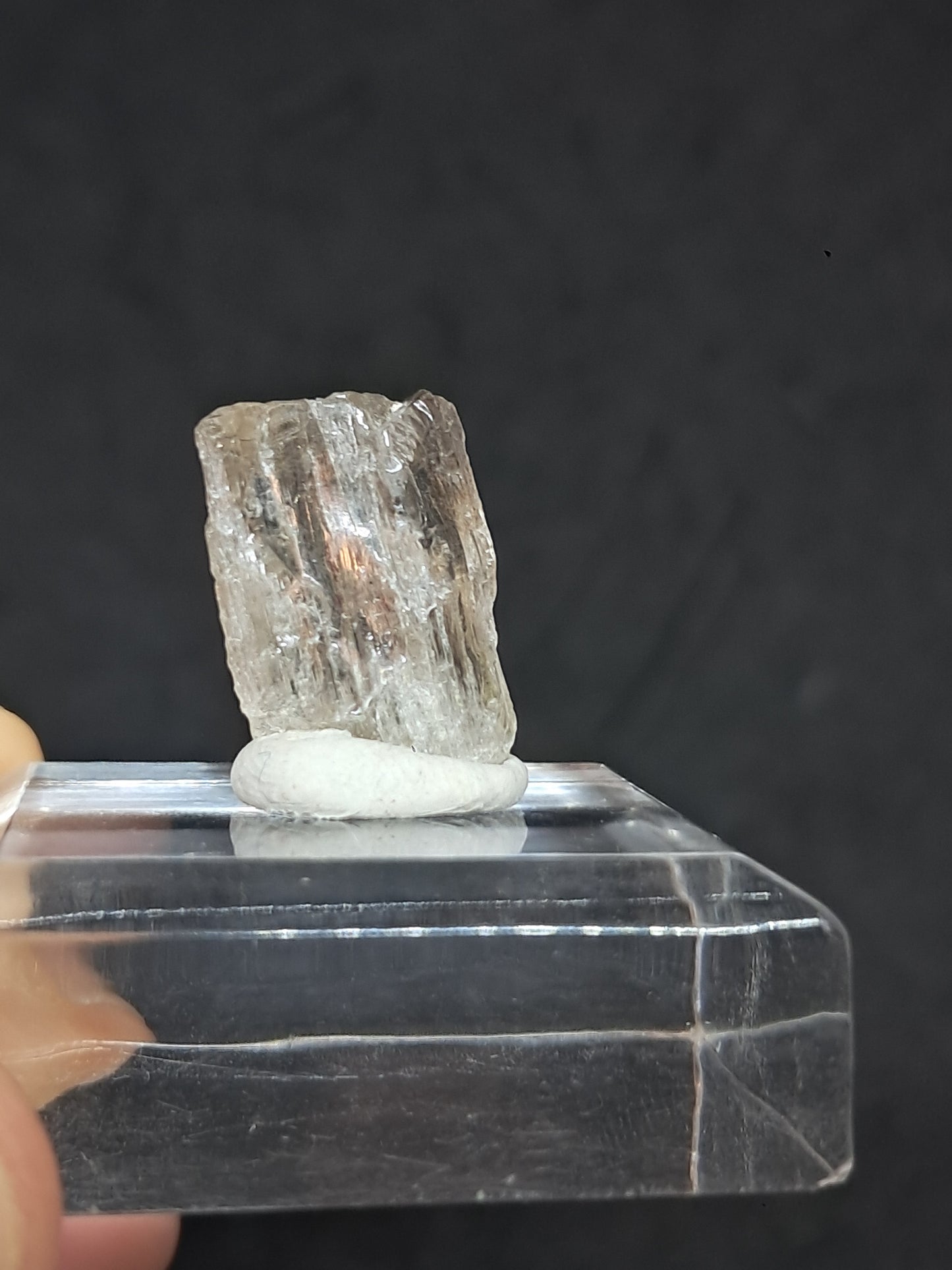 Fluorescent Scapolite Crystal (Karur) UV Reactive | Rough Stone | Natural Mineral Specimen #SCP22