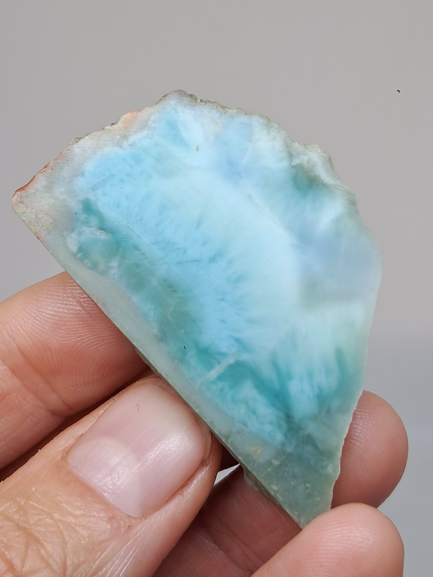 Larimar en bruto (República Dominicana) | Roca natural n.° LM25