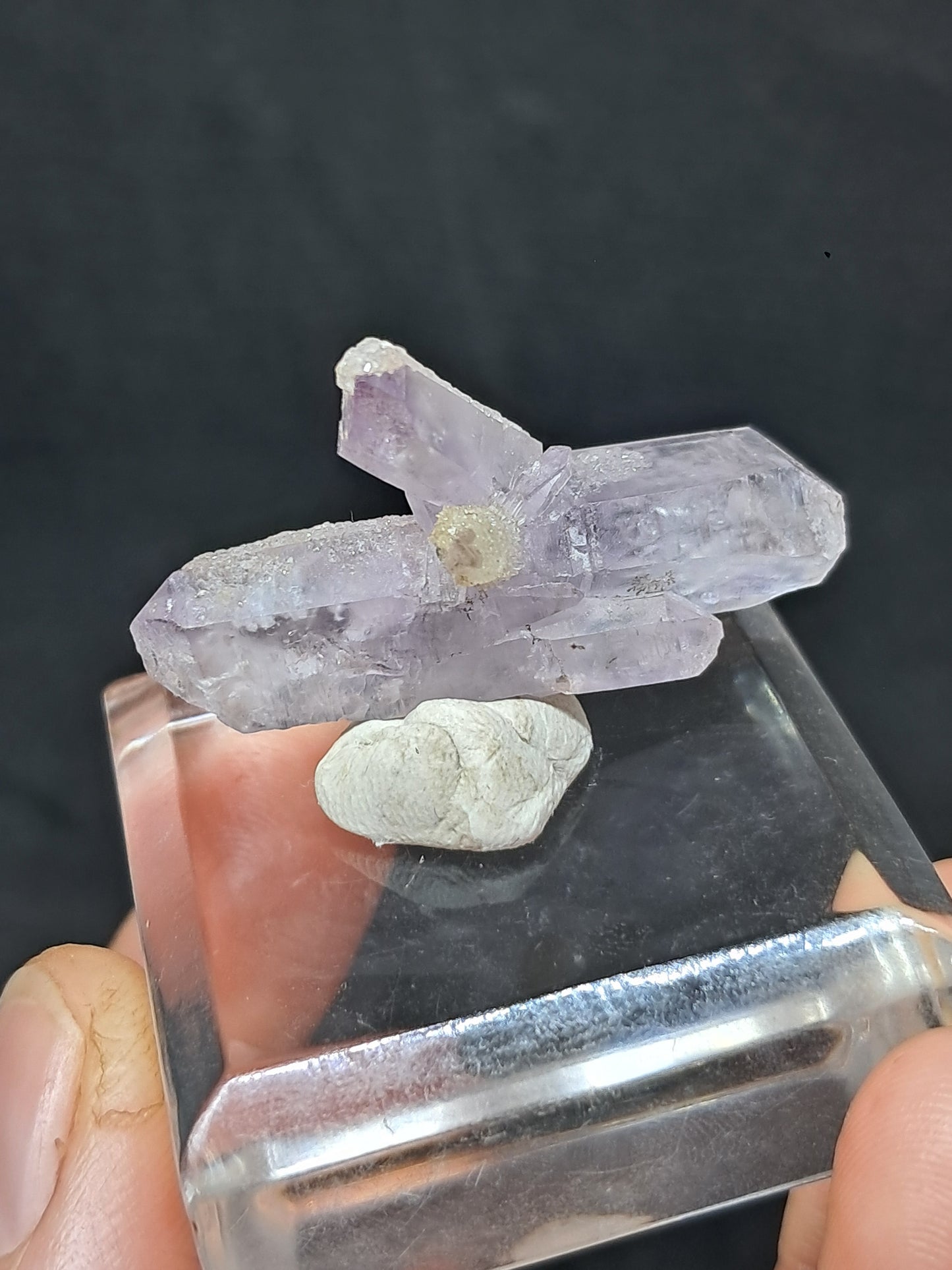 Cúmulo de cetro de amatista de Veracruz (México) | Cristal natural | Ejemplar mineral n.° VA40