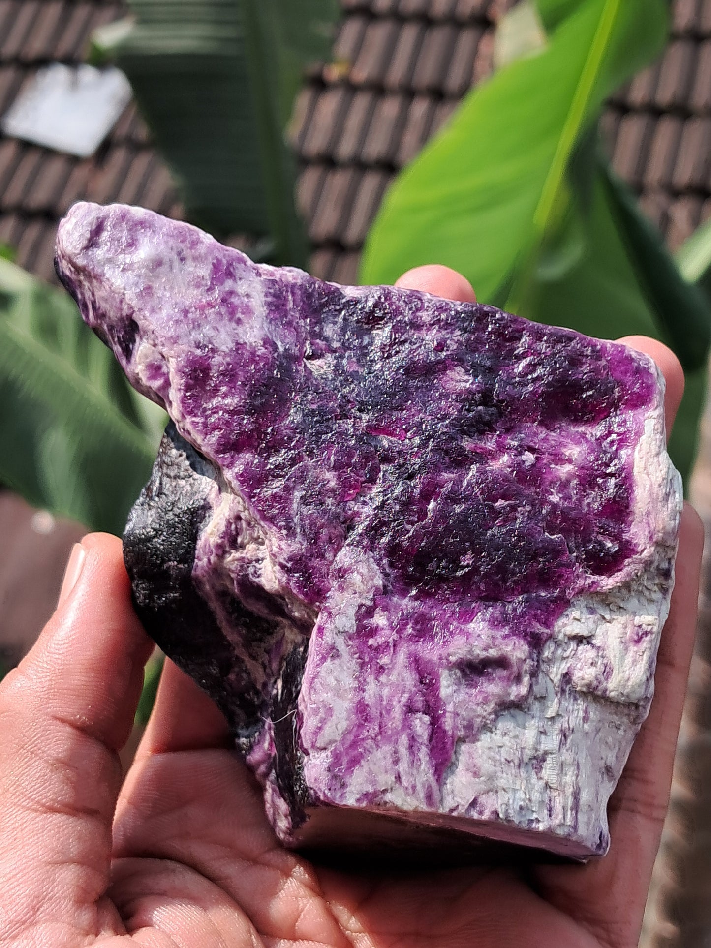 Kammererite on Clinochlore & Chromite (Ural Mountains, Russia) | Rare Stone #KM1