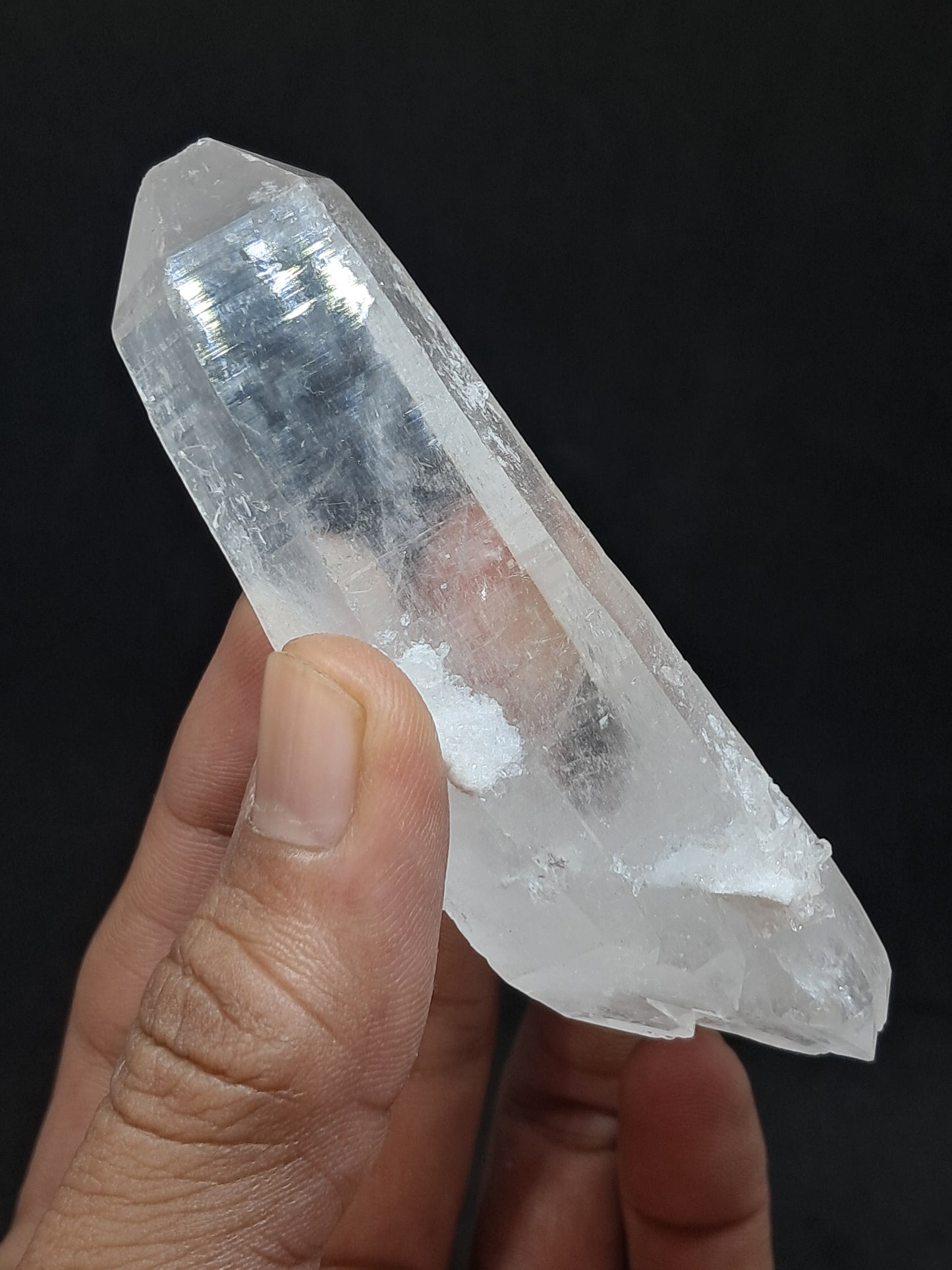 Himalayan Quartz Biterminated Self-healed Point | Natural Crystal | Mineral Specimen #CH68
