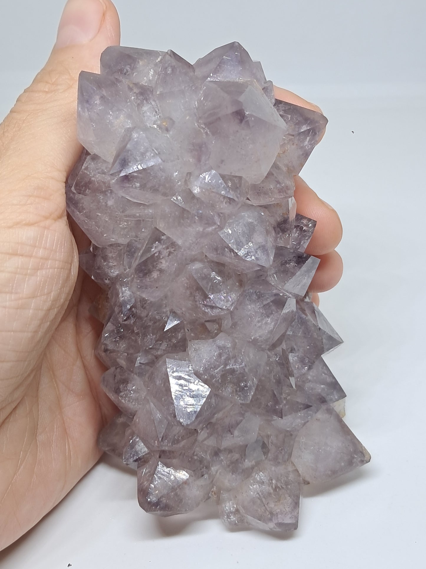 Smokey Amethyst Stalactite (Khadakwani) | Natural Crystal | Mineral Specimen #SA2