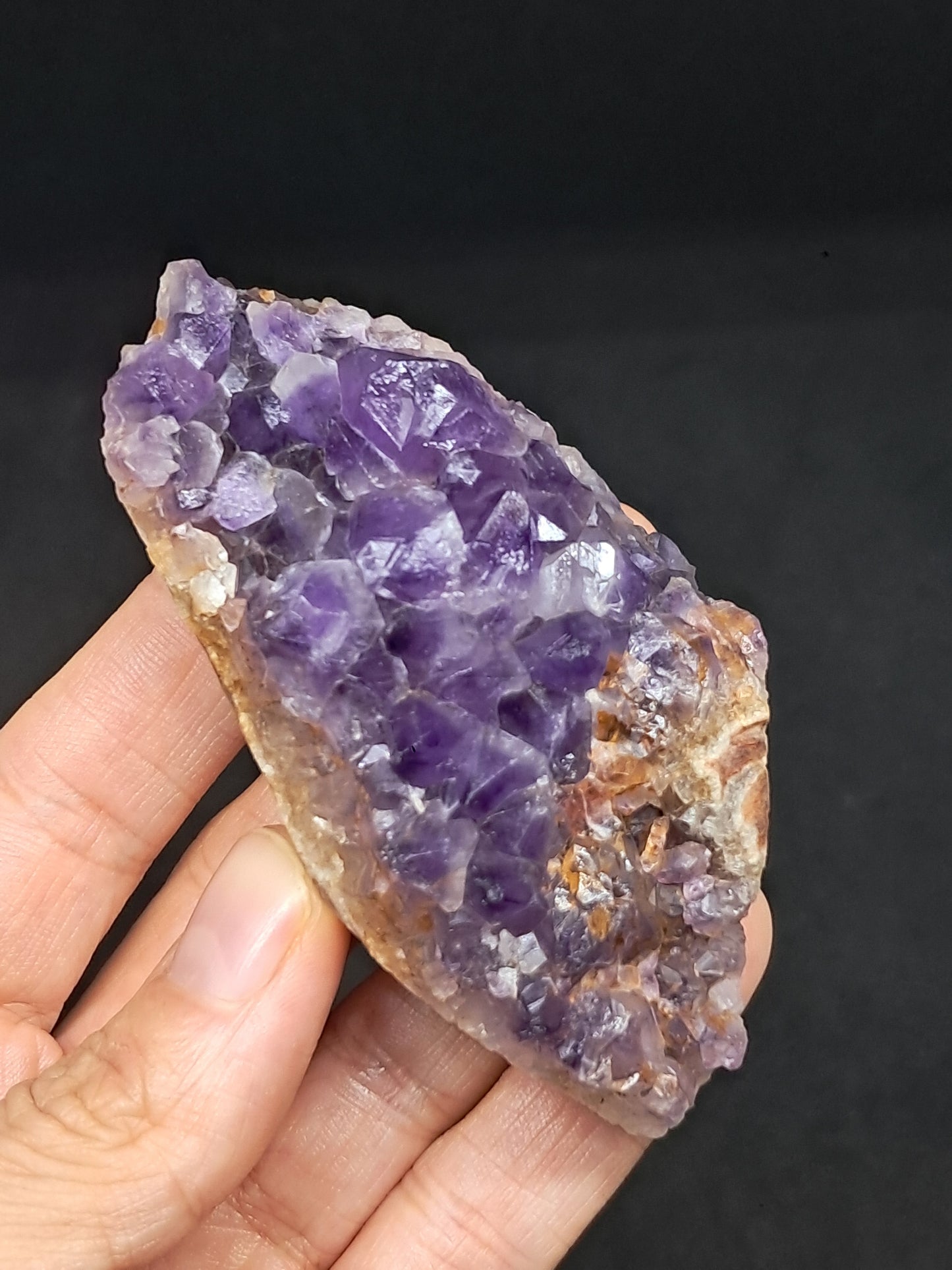 Amethyst Cluster (Madhya Pradesh) | Mineral Specimen | Natural Stone #AM4