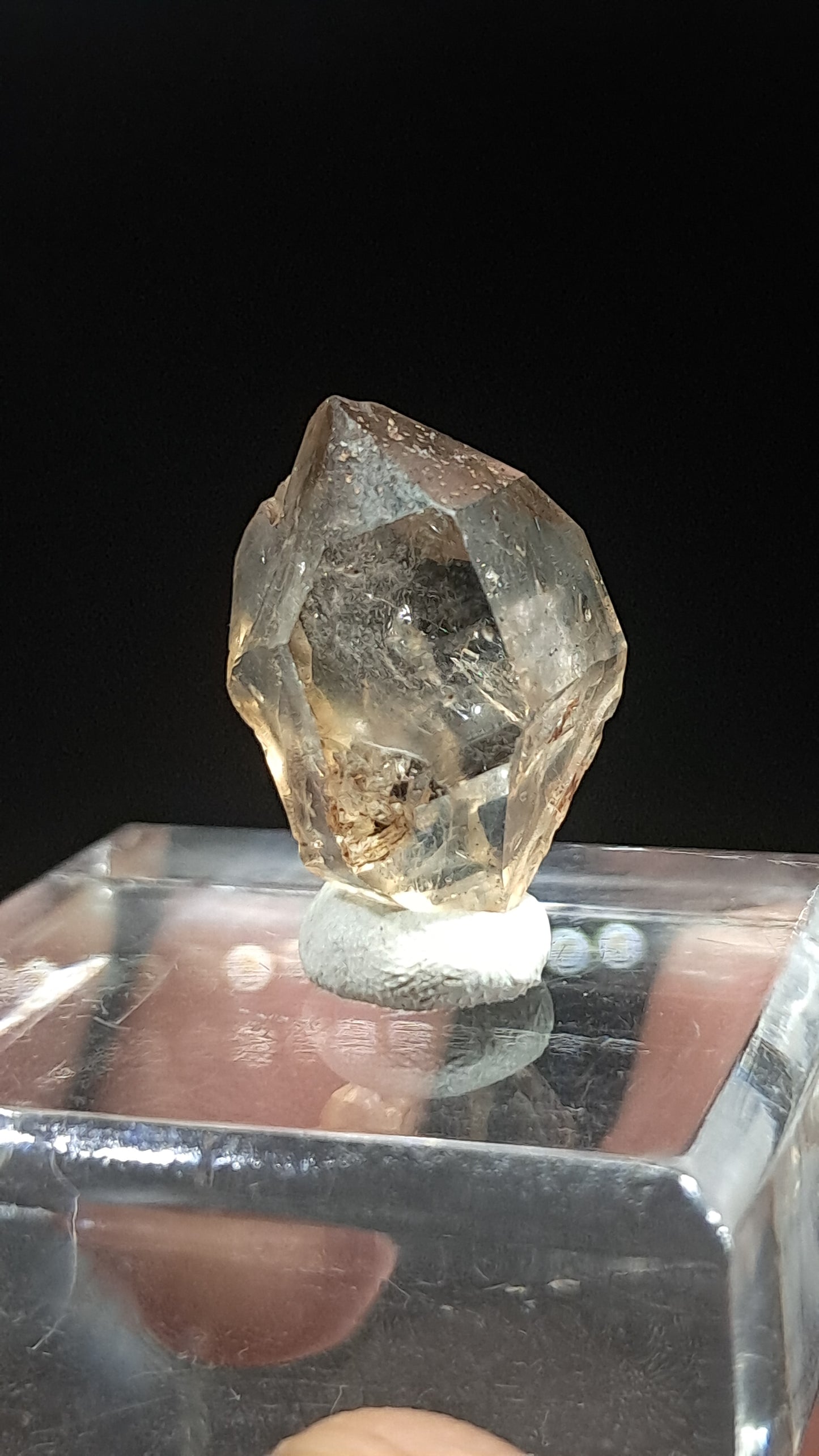 Smokey Quartz Biterminated (Karur) Raw Natural Crystal | Mineral Specimen #EQ26