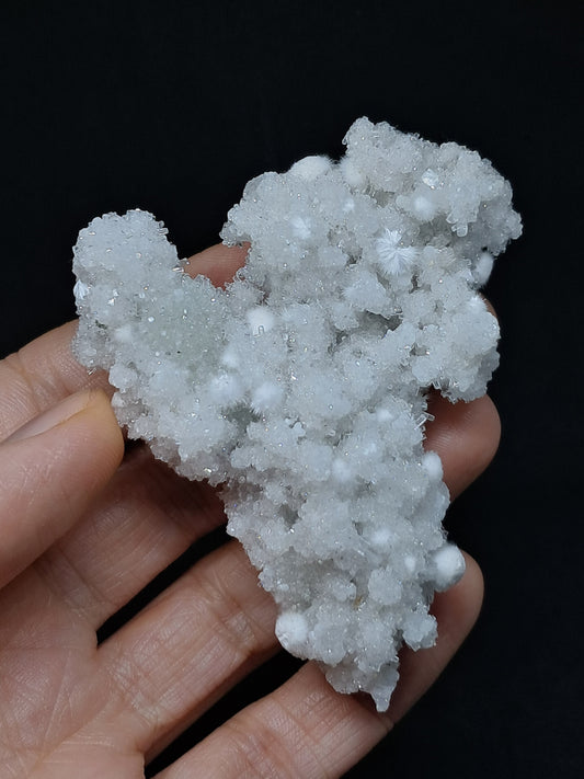Okenite w/ Apophyllite Cluster (Mumbai) Mineral Specimen | Collector Grade | Natural Crystal #OK26