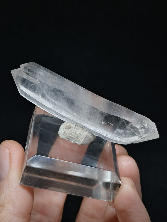 Himalayan Quartz Biterminated Point | Natural Crystal | Mineral Specimen #CH68