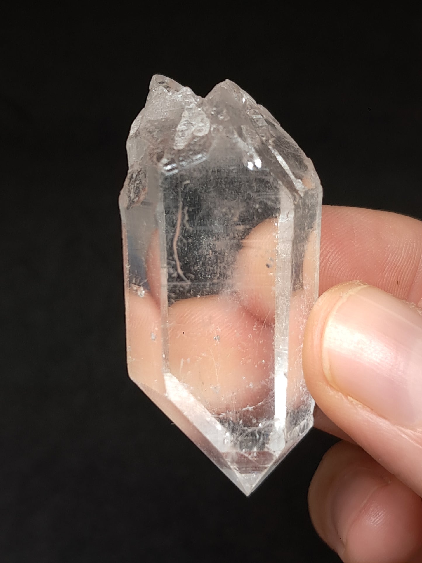 Himalayan Clear Quartz *Self-Healed* Formation | Natural Crystal | Mineral Specimen #CH86