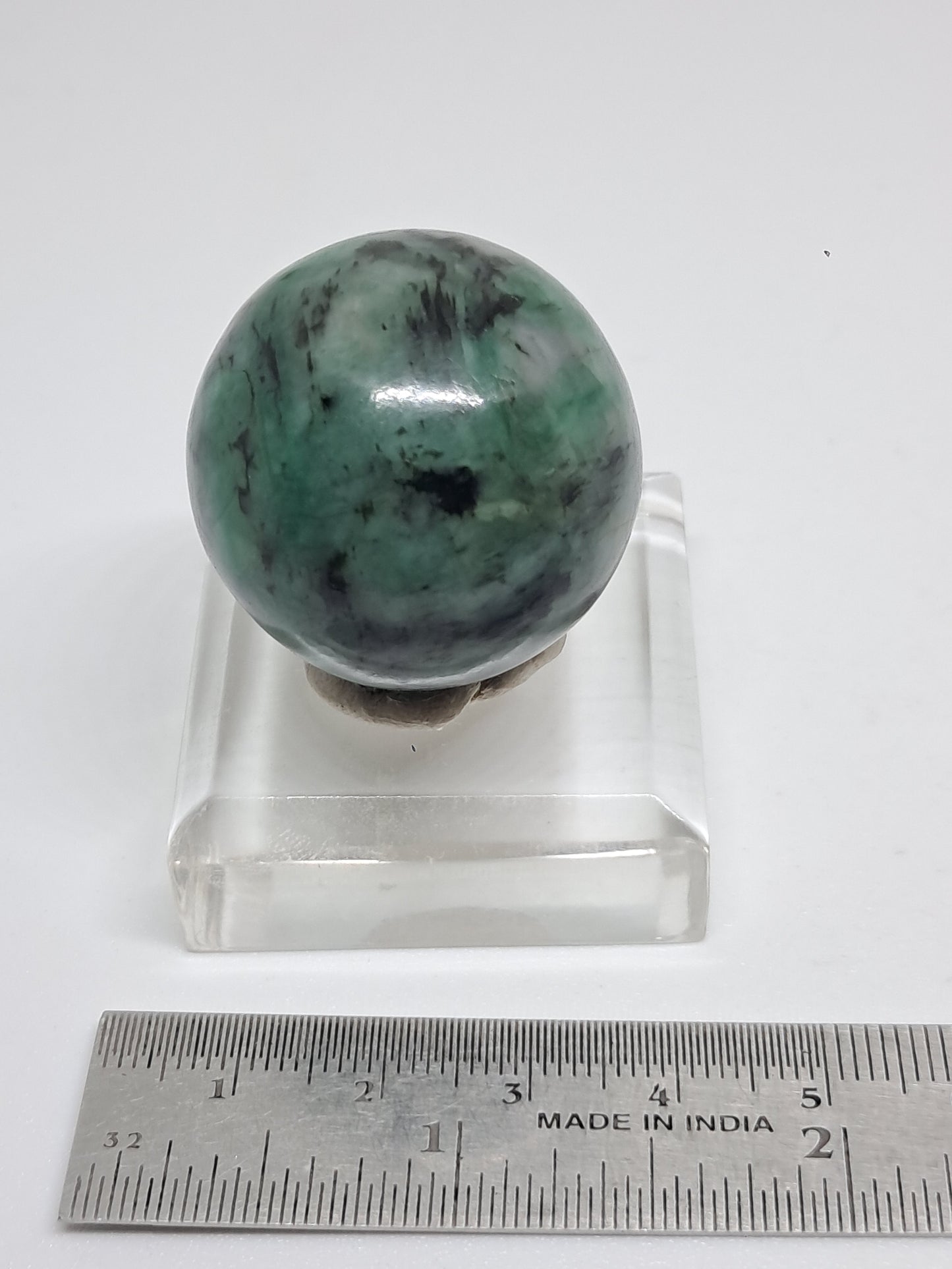 Esfera esmeralda | Piedra pulida | Cristal natural #EM7