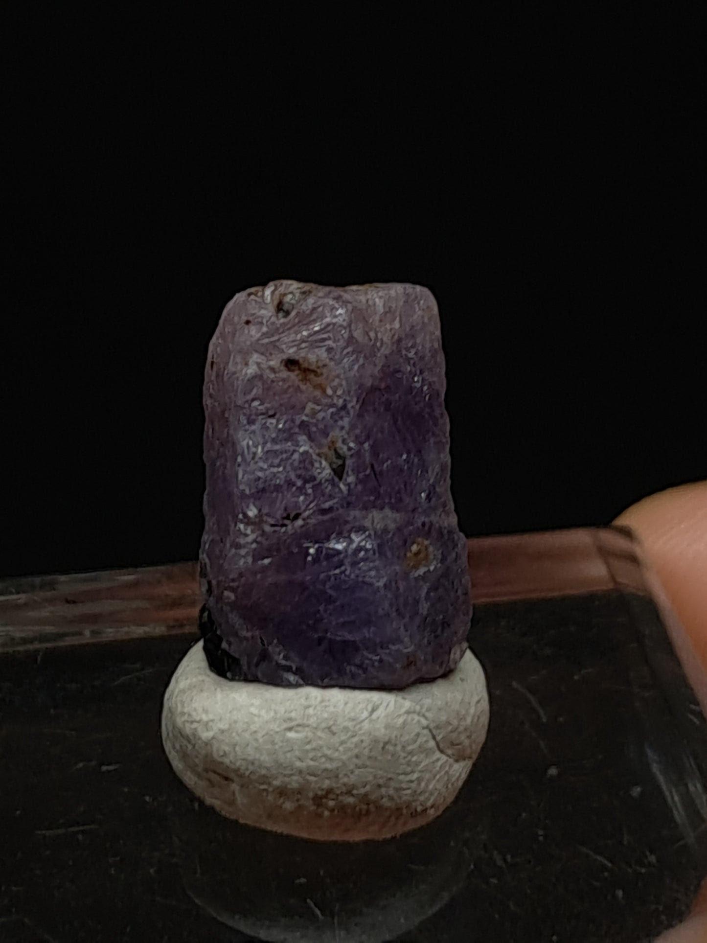 Natural Sapphire Crystal (Madagascar) Rough Stone | Mineral Specimen #SP54