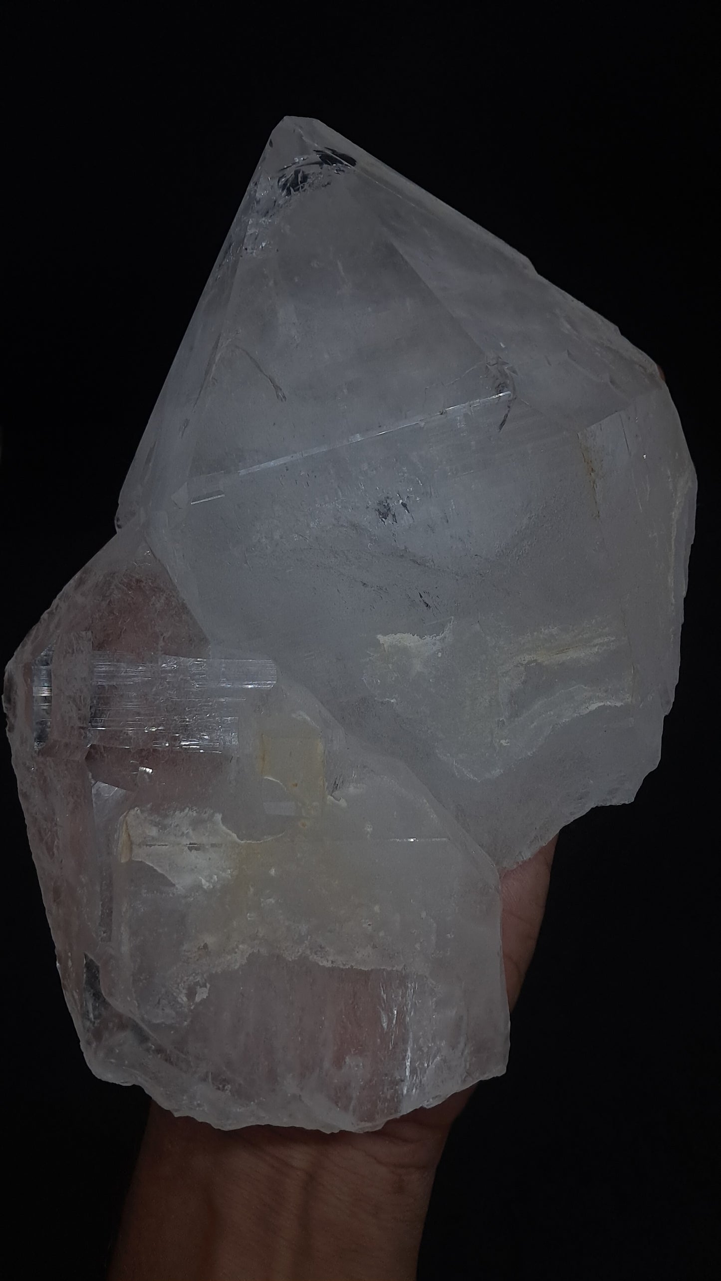 Himalayan Clear Quartz w/ Anatase *High Grade* 1.6 kg | Natural Crystal | Mineral Specimen #CH89
