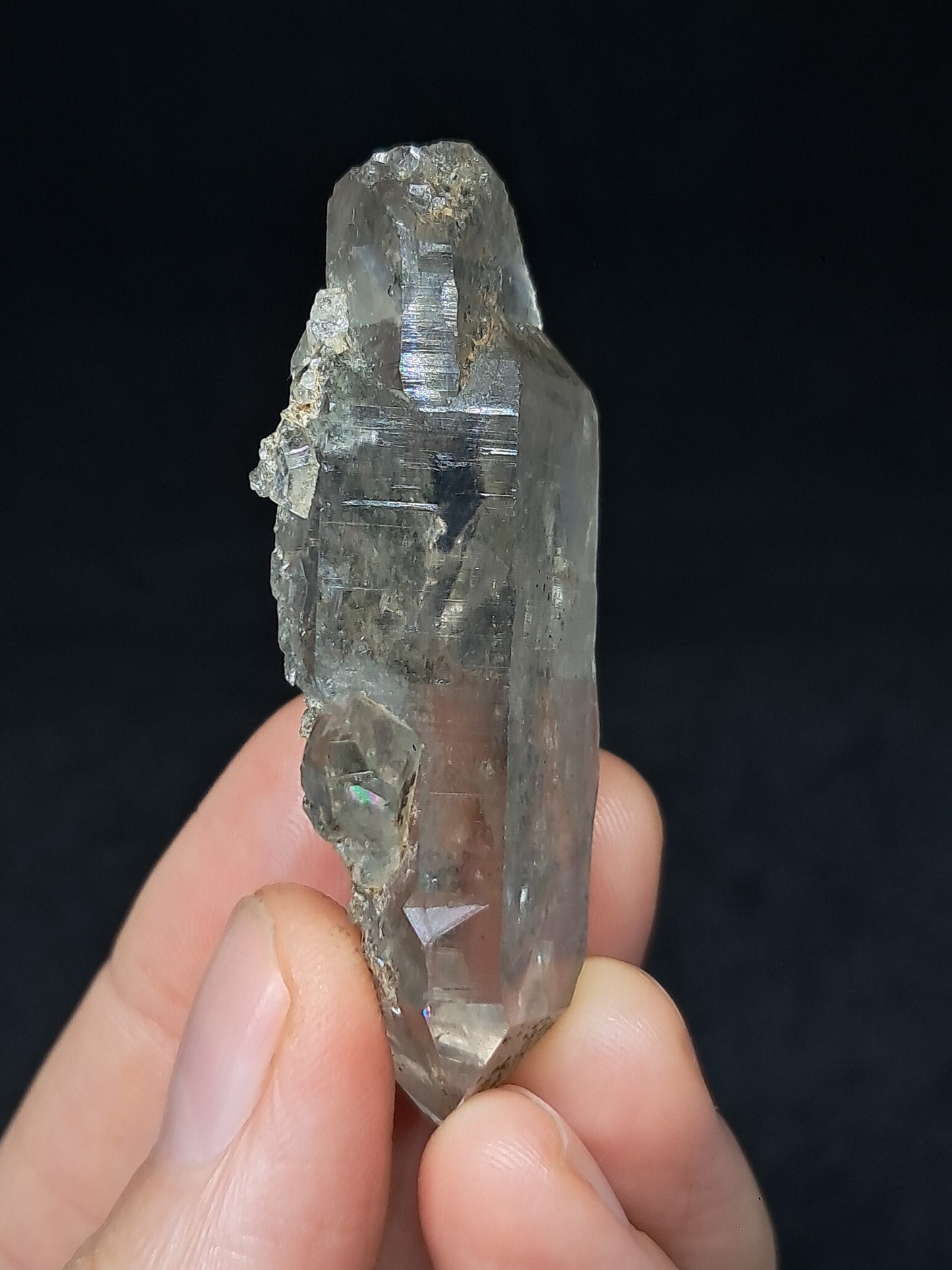 Chlorite Phantom Quartz (Kullu) Natural Crystal | Garden Chamanic #CQ80