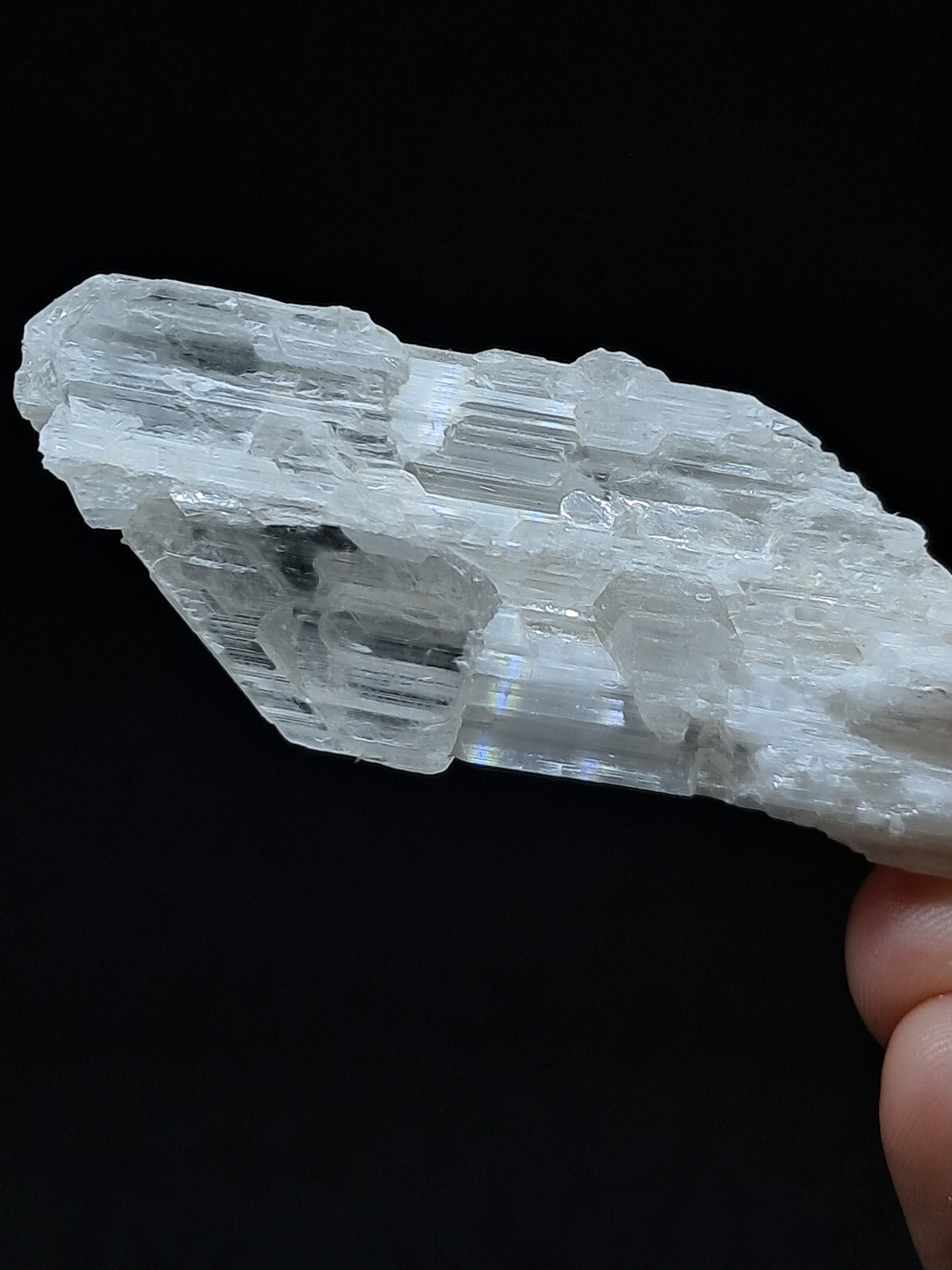 Satin Spar *Selenite* (India) Fibrous Gypsum | Mineral Specimen | Rough Crystal #SE4
