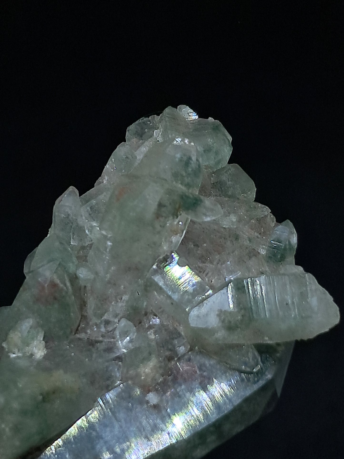 Chlorite Phantom Quartz (Kullu) Natural Point | Garden Chamanic Crystal #CQ75