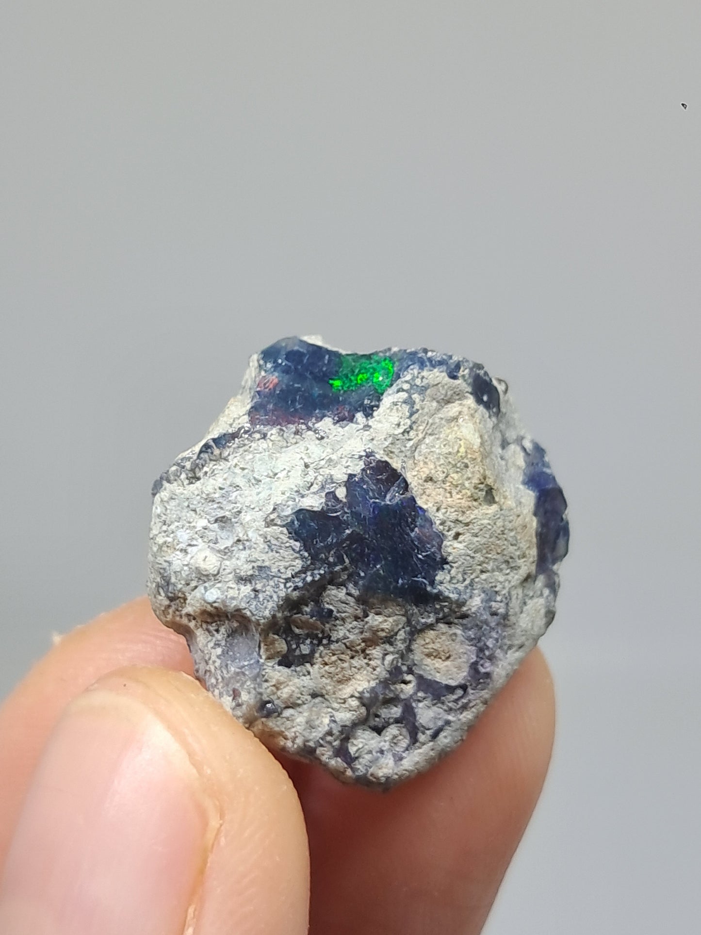 Natural Ethiopian Opal | Black Hydrophane Opal #OP26