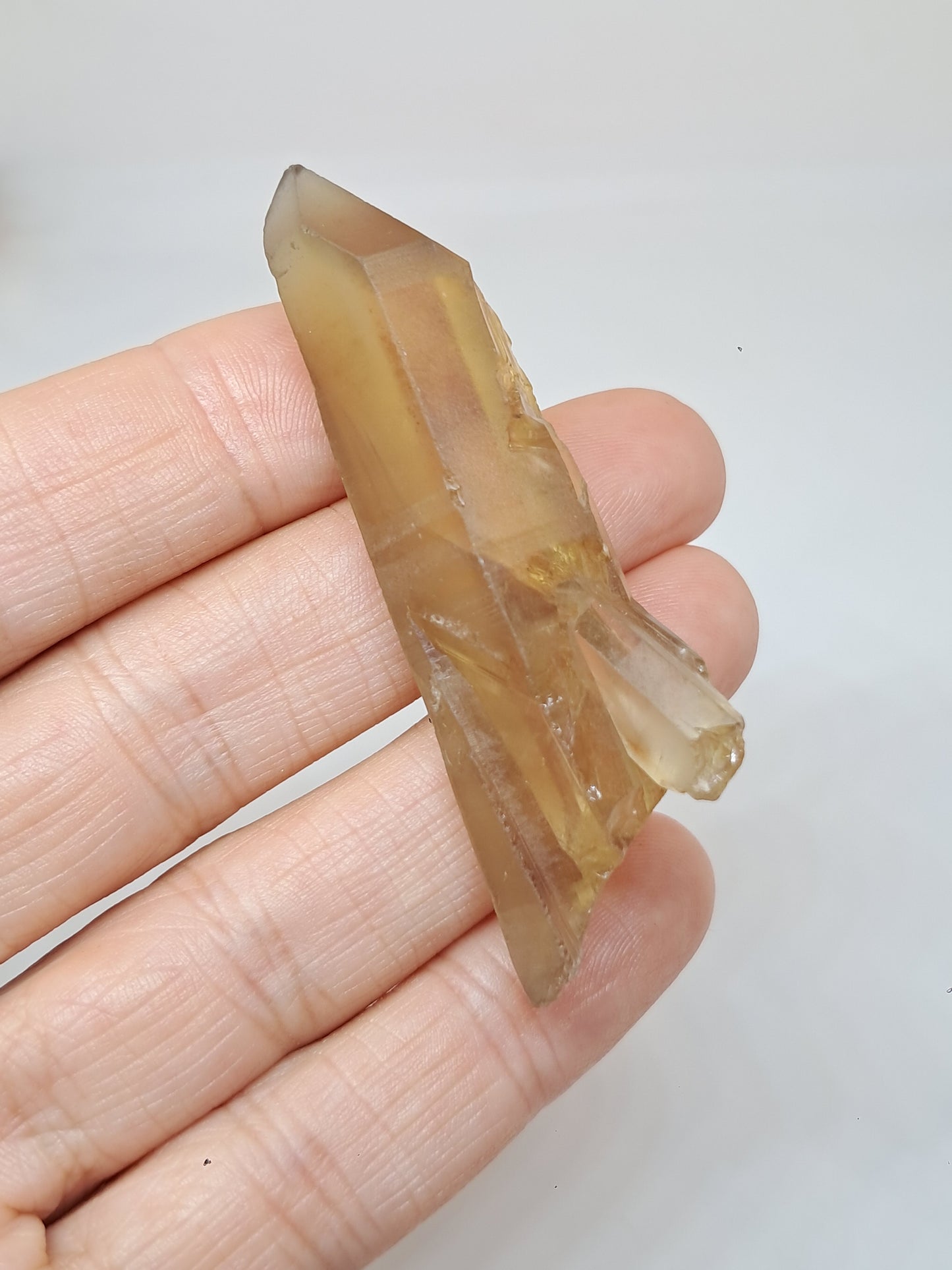 Natural Citrine Stone (DRC) Crystal Point  #CTN26