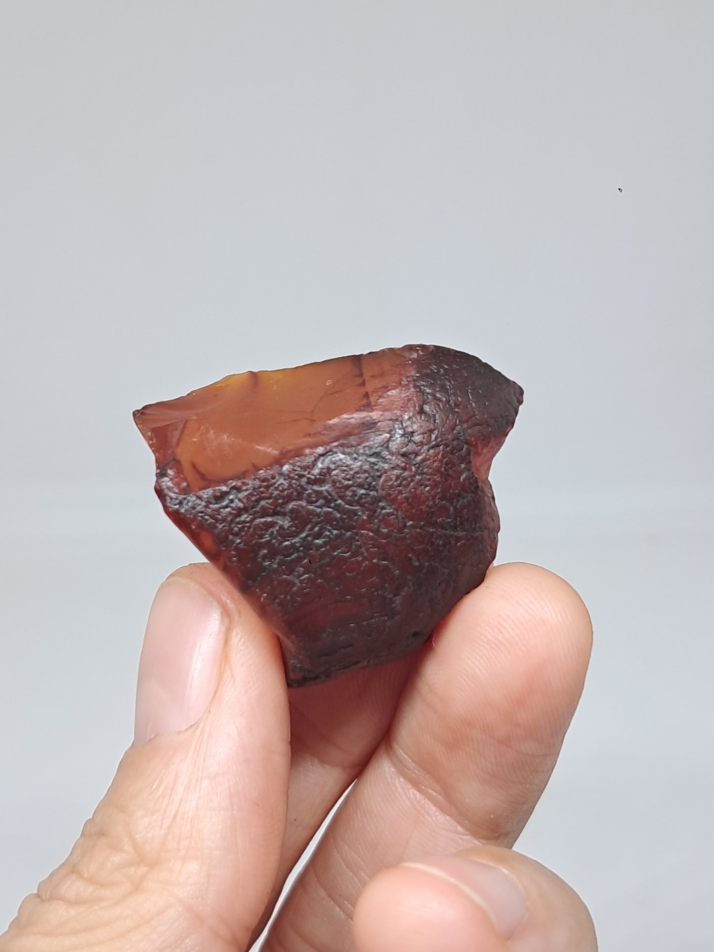 Rough Carnelian (India) Raw Stone | Natural Crystal | Mineral Specimen #CRN21