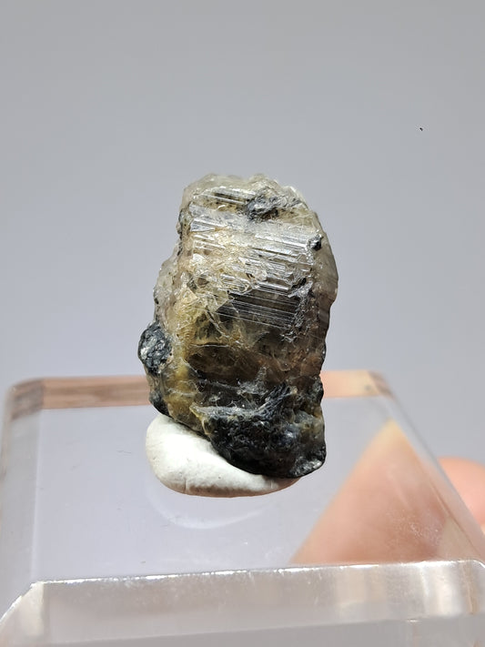 Natural Green Sapphire Crystal (Karur) Rough Stone | Mineral Specimen #SP31