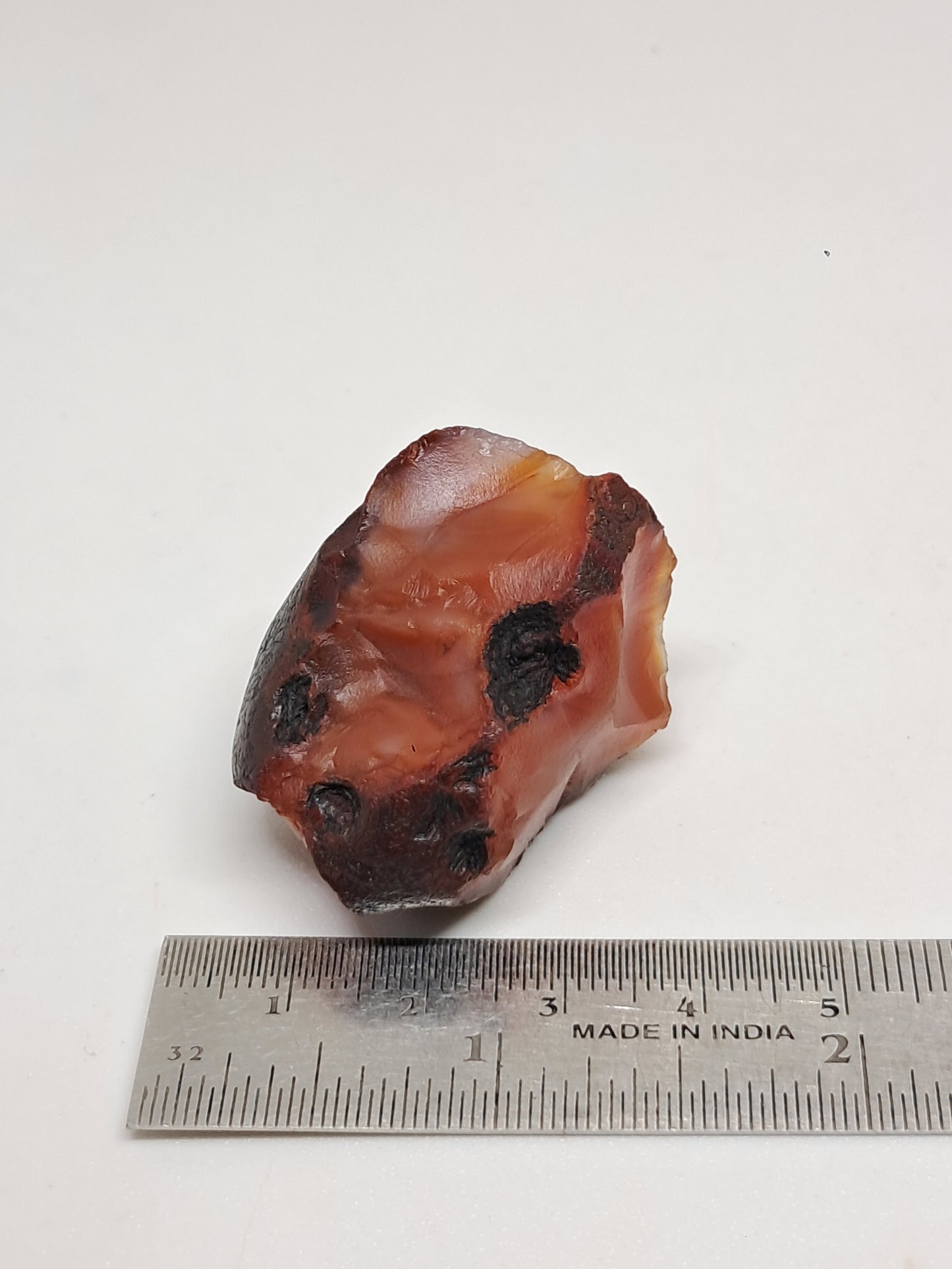 Rough Carnelian (India) Raw Stone | Natural Crystal | Mineral Specimen #CRN15